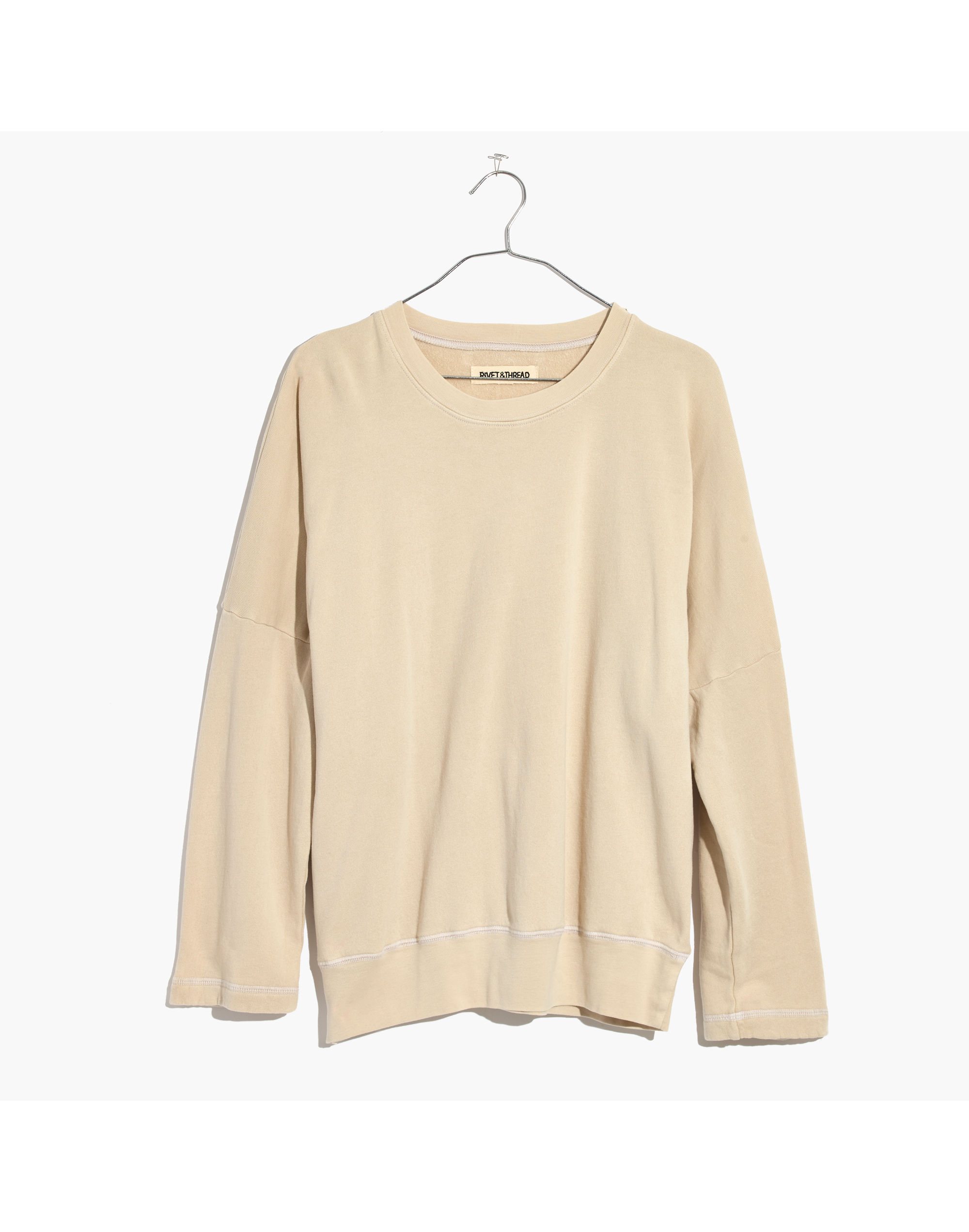 rivet &amp; thread relaxed sweatshirt