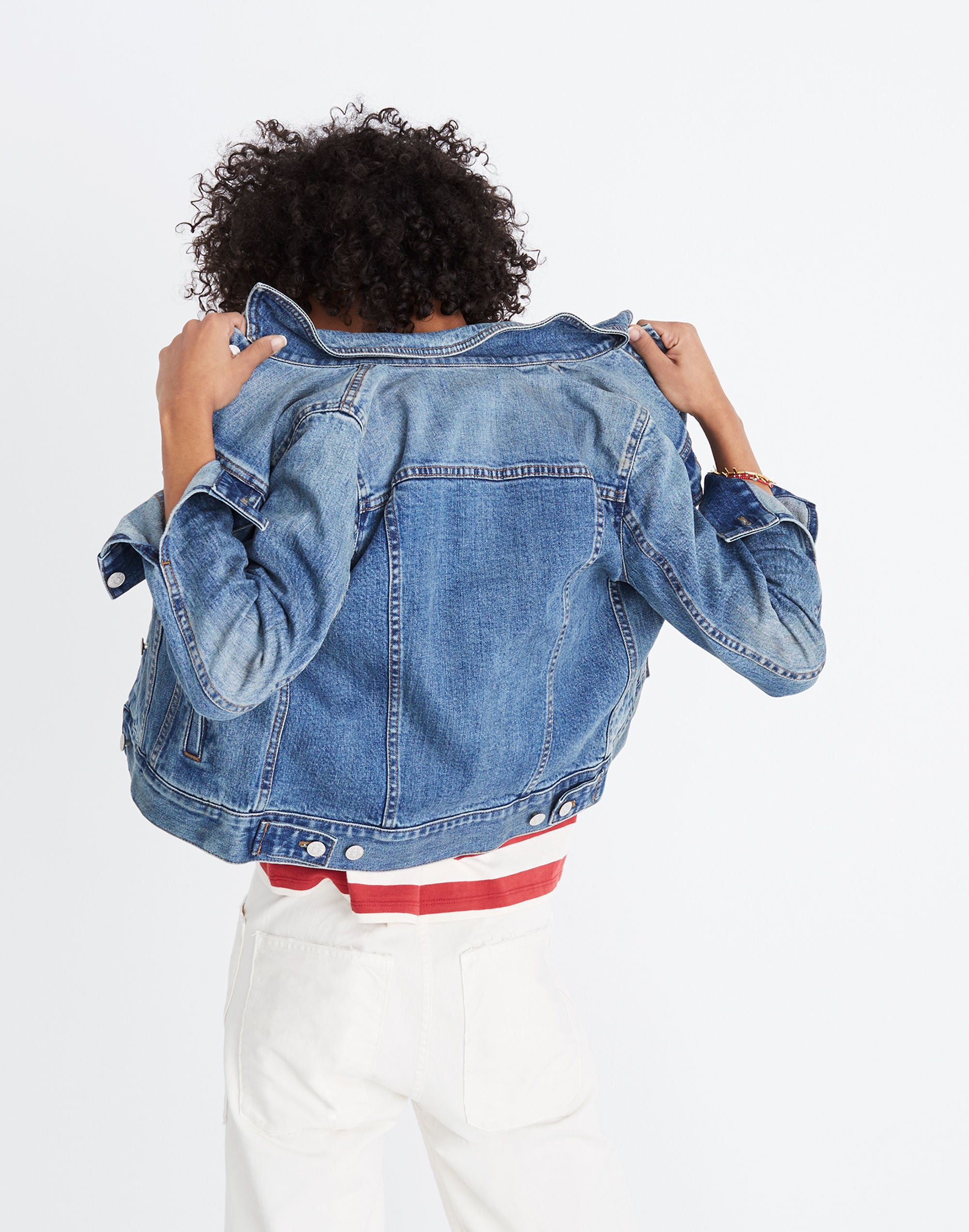 The Shrunken Stretch Jean Jacket