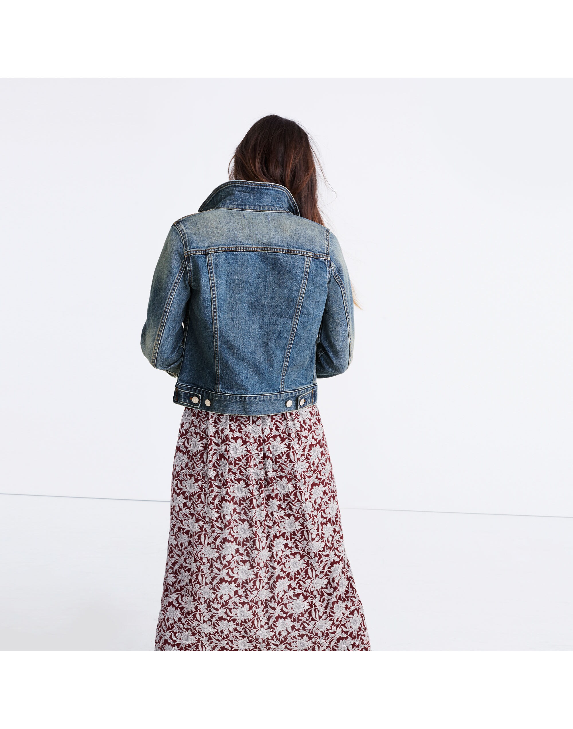 The Shrunken Stretch Jean Jacket
