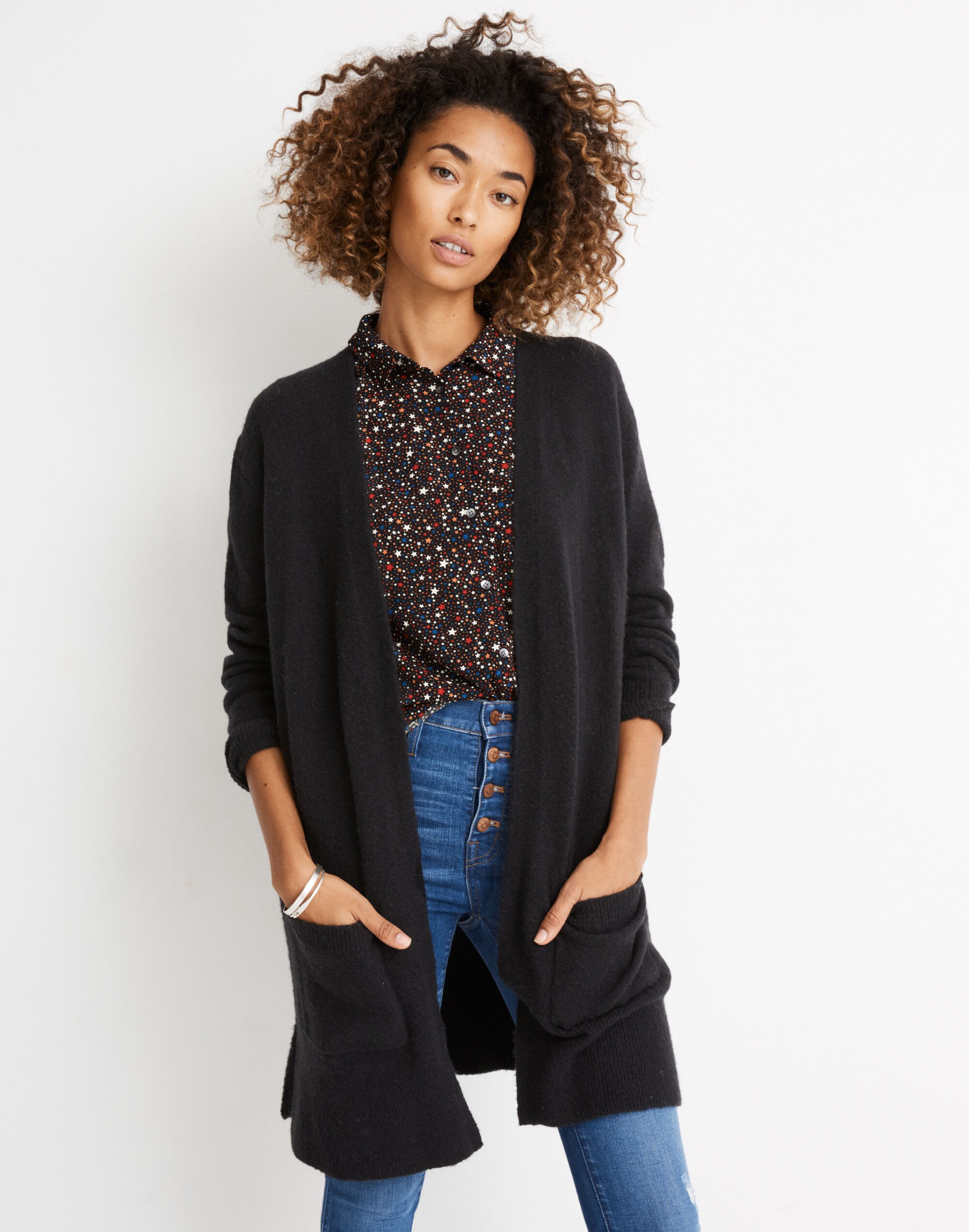 Kent Cardigan Sweater in Coziest Yarn