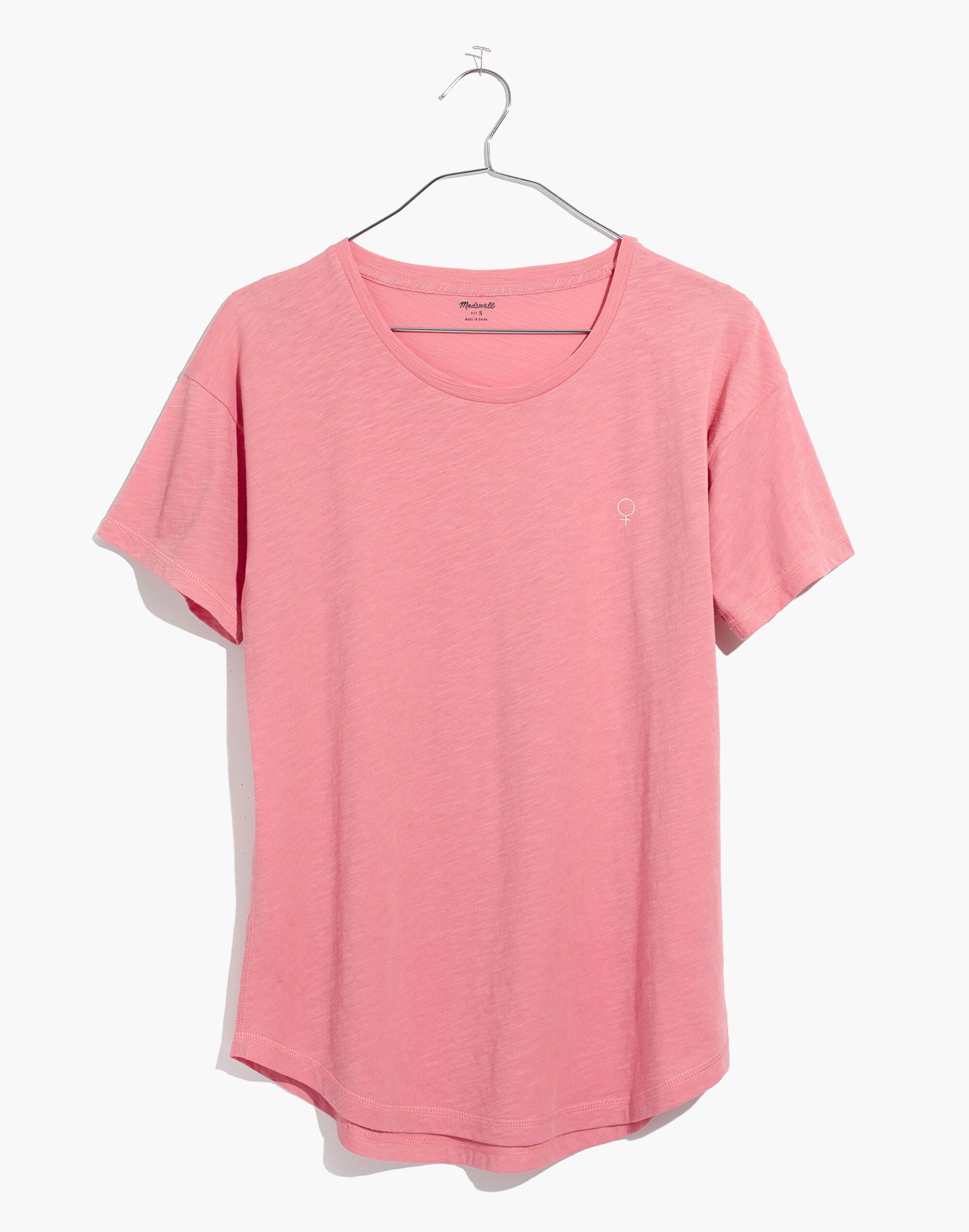 Madewell x Girls Inc. Whisper Cotton Female Symbol Crewneck Tee