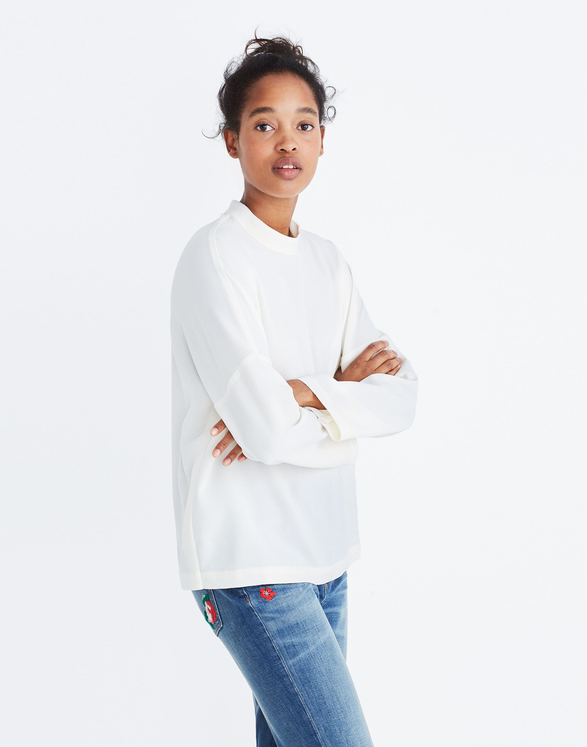 Moderne Mockneck Top