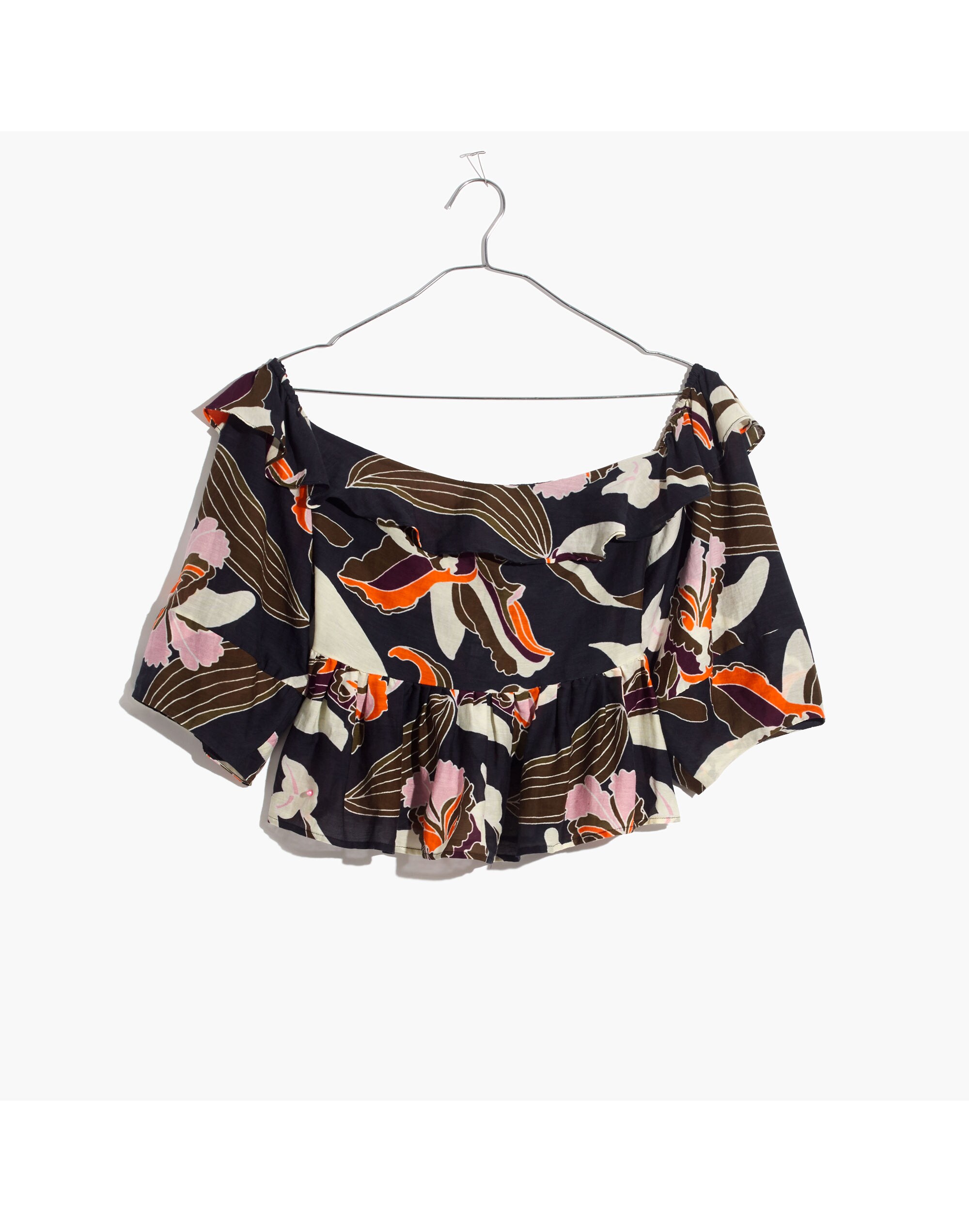 Apiece Apart&trade; Ventana Off-the-Shoulder Print Top