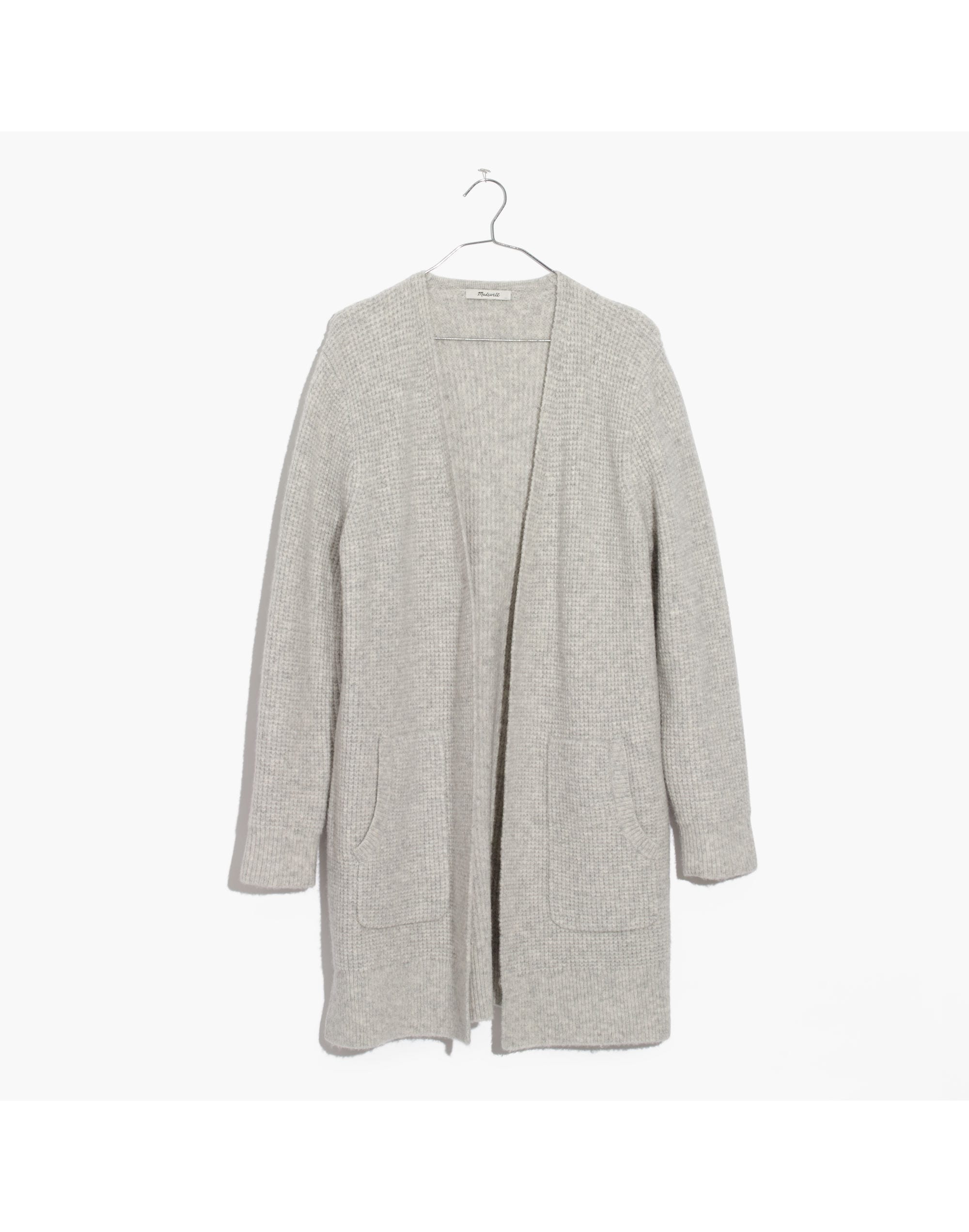 Wafflestitch Cardigan Sweater