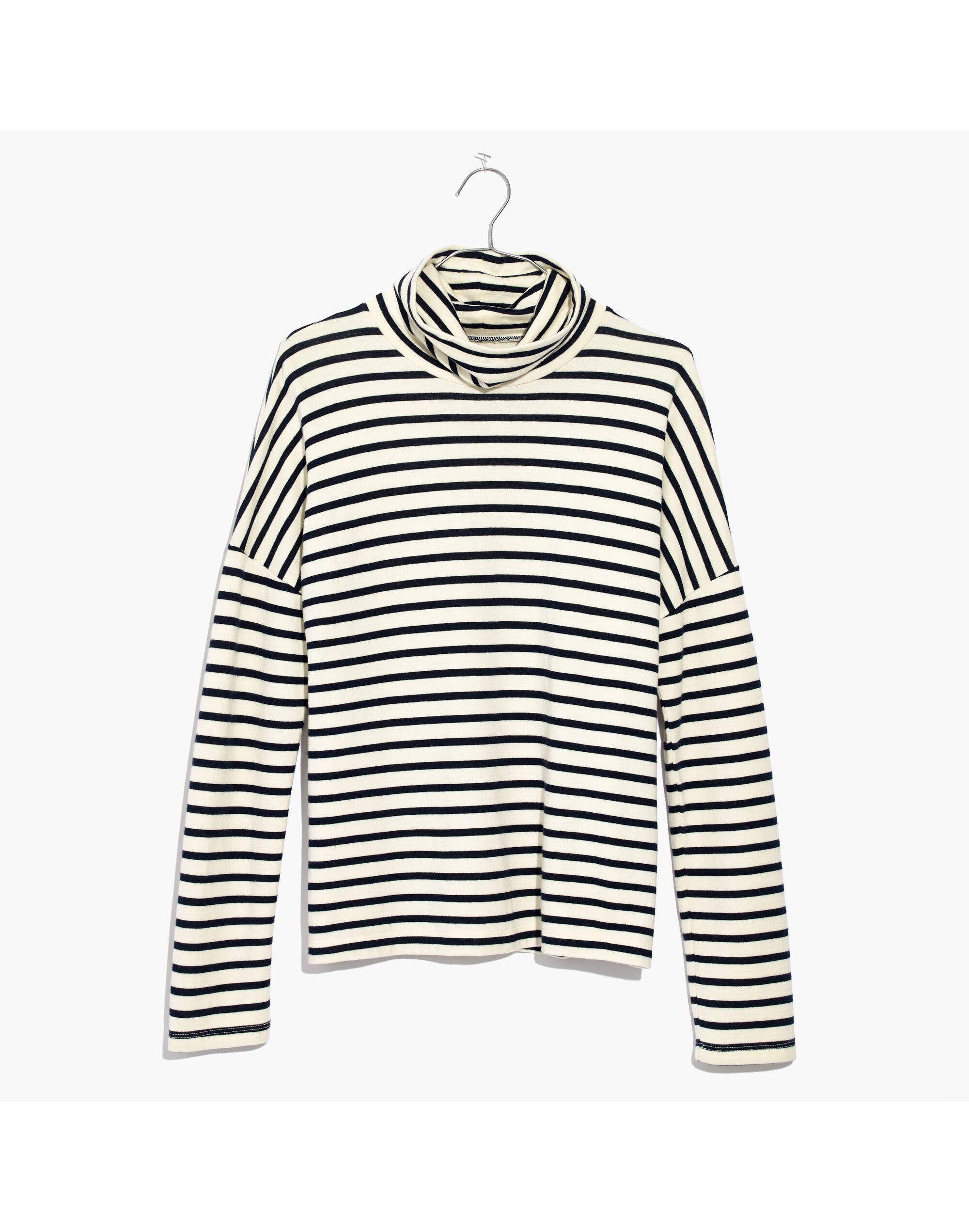 Sailor Stripe Turtleneck Top