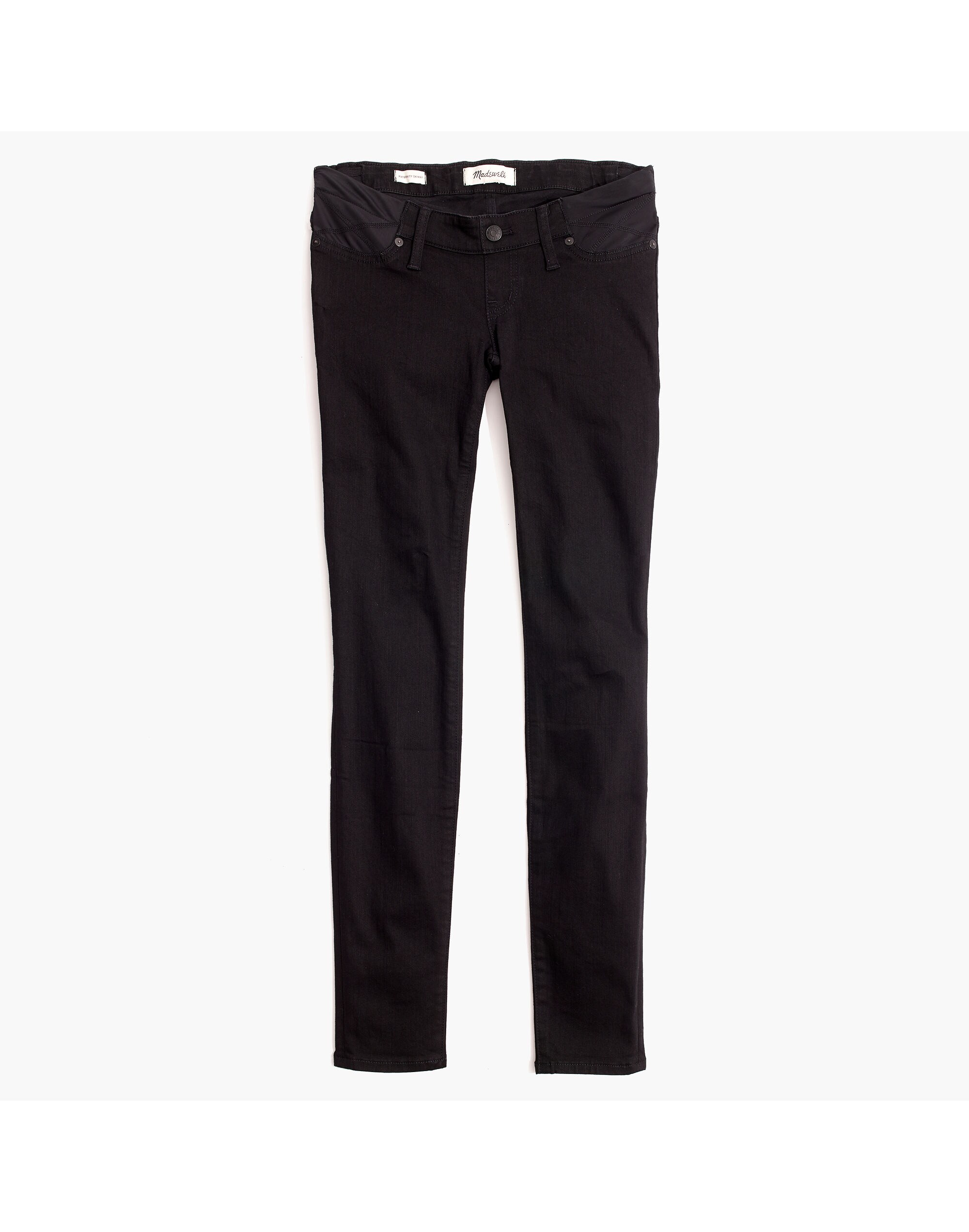Maternity Skinny Jeans in Black Frost