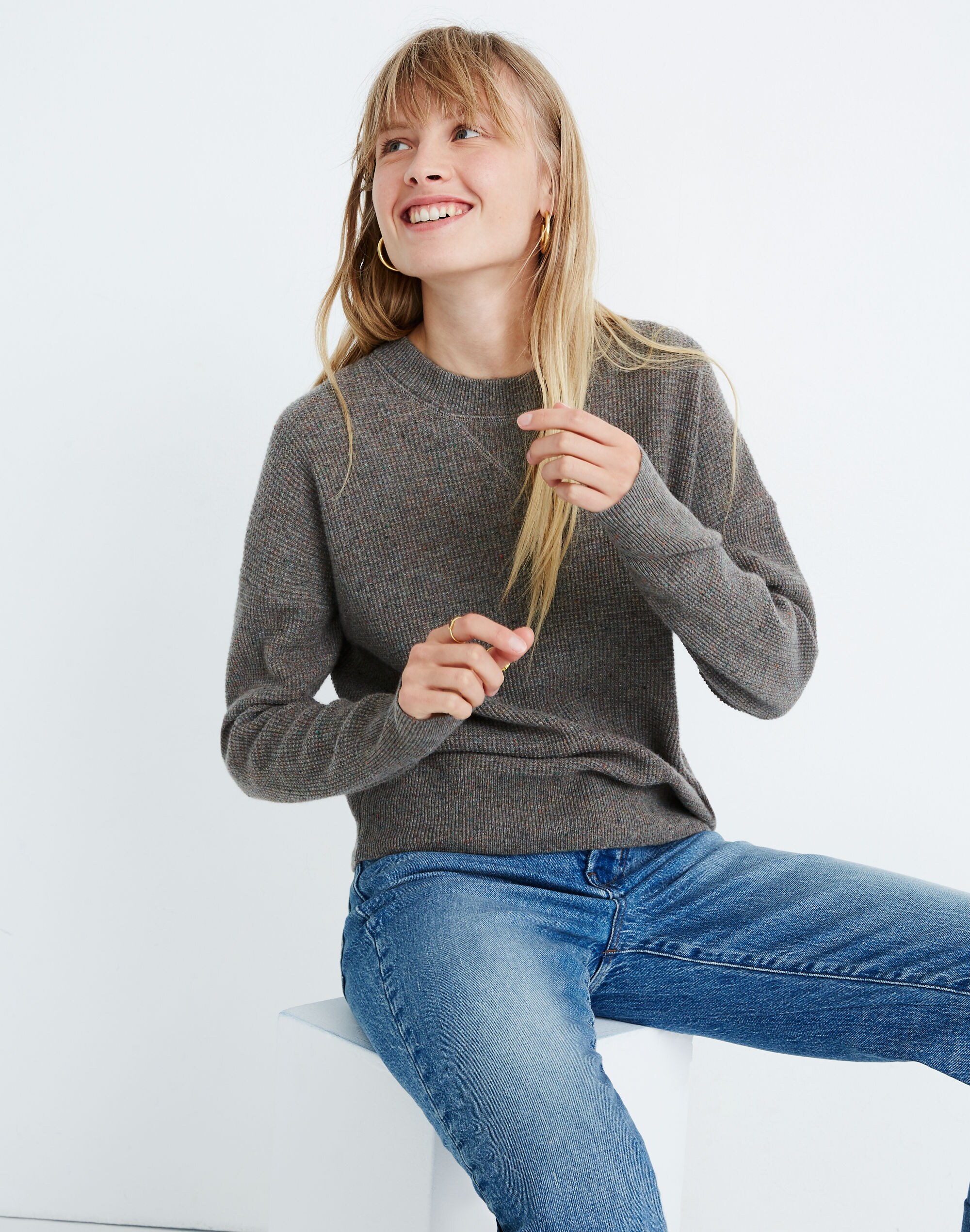 Cashmere Sweatshirt in null image 2
