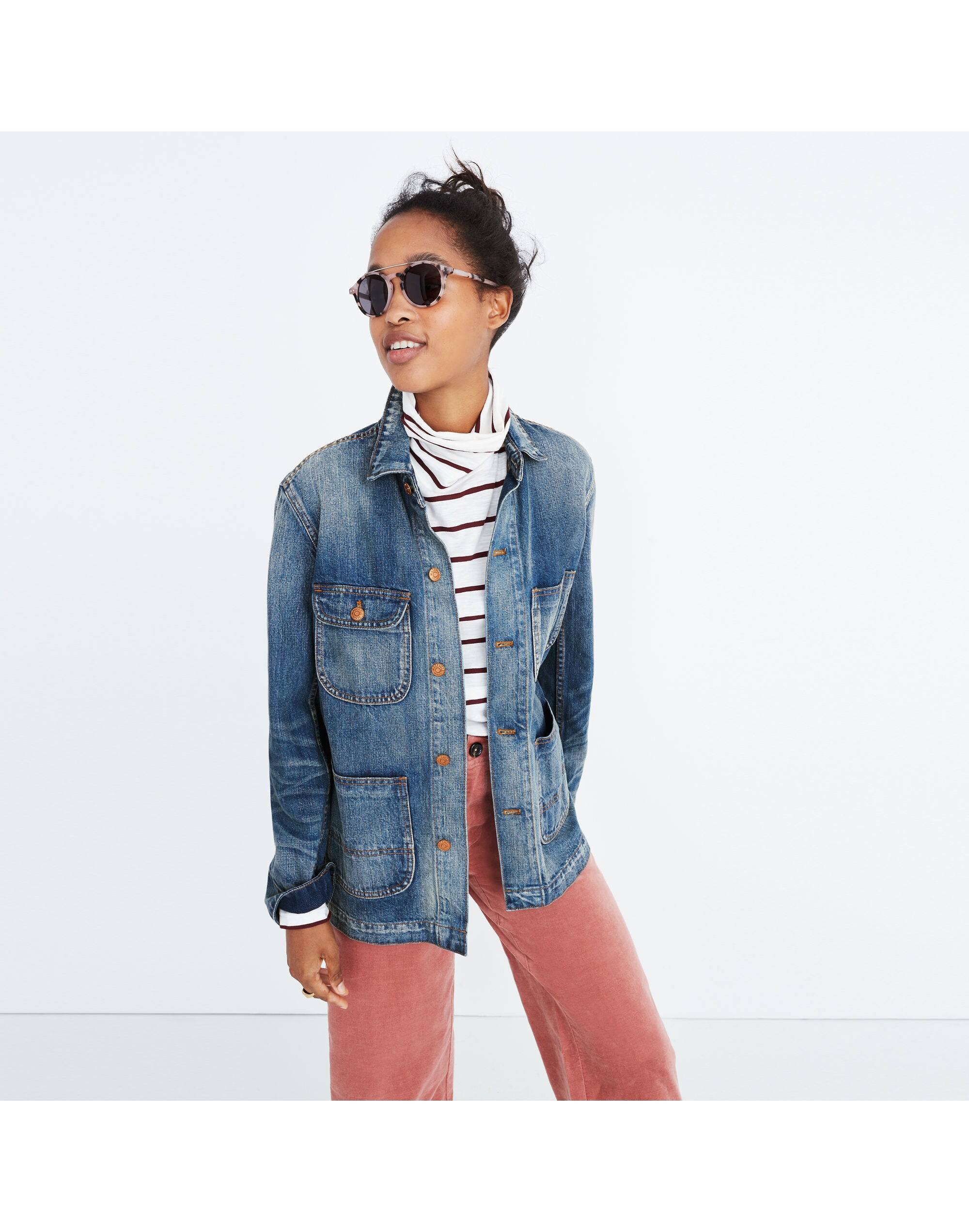 Denim Chore Coat