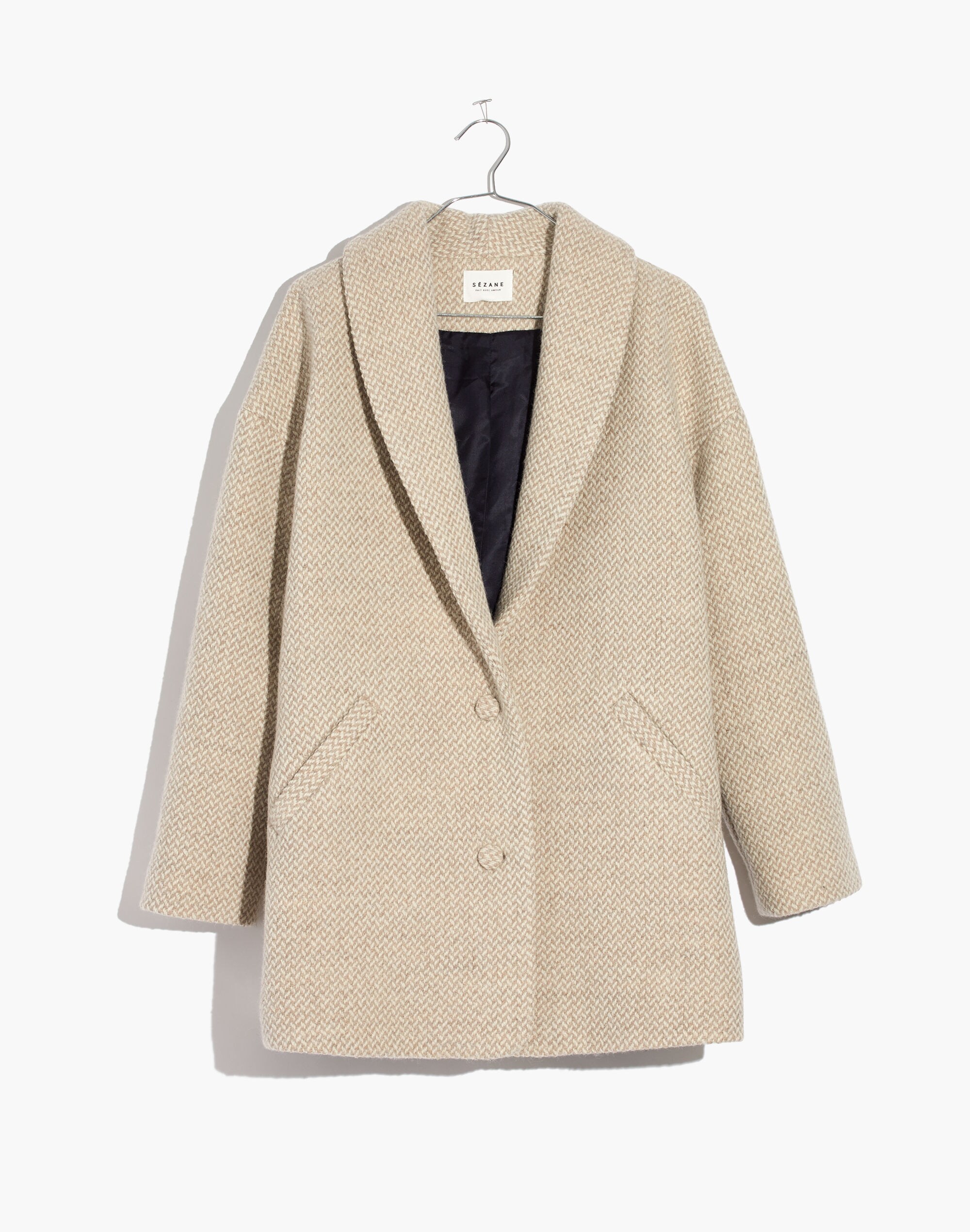 S&eacute;zane&reg; Herringbone Coat