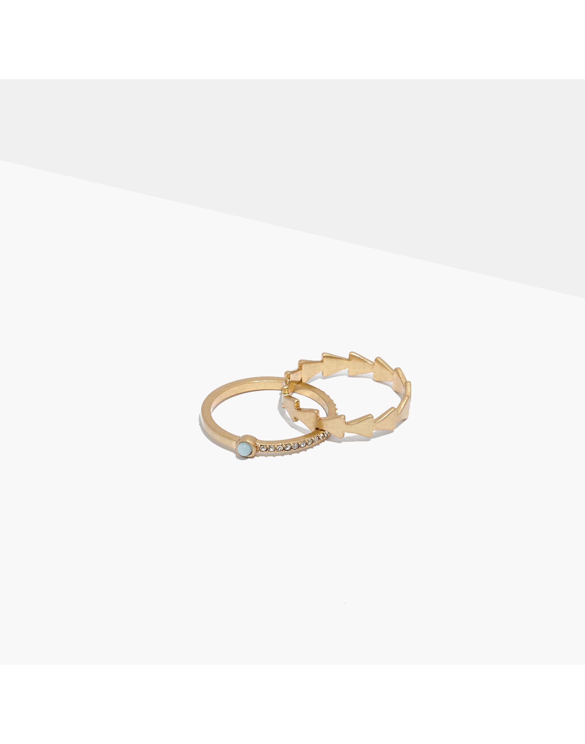 Amazonite Ring Set