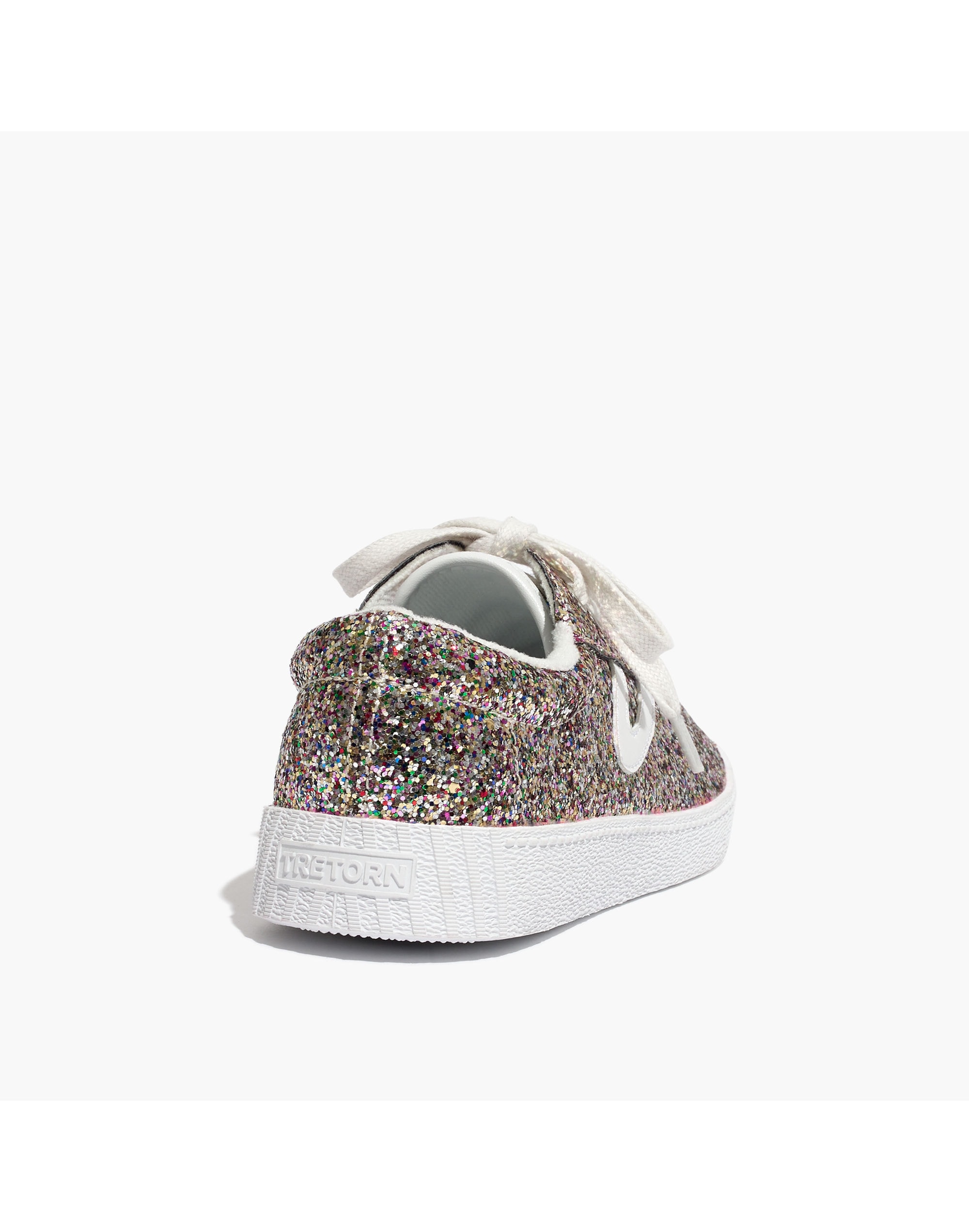 Madewell x Tretorn&reg; Nylite Plus Sneakers in Glitter