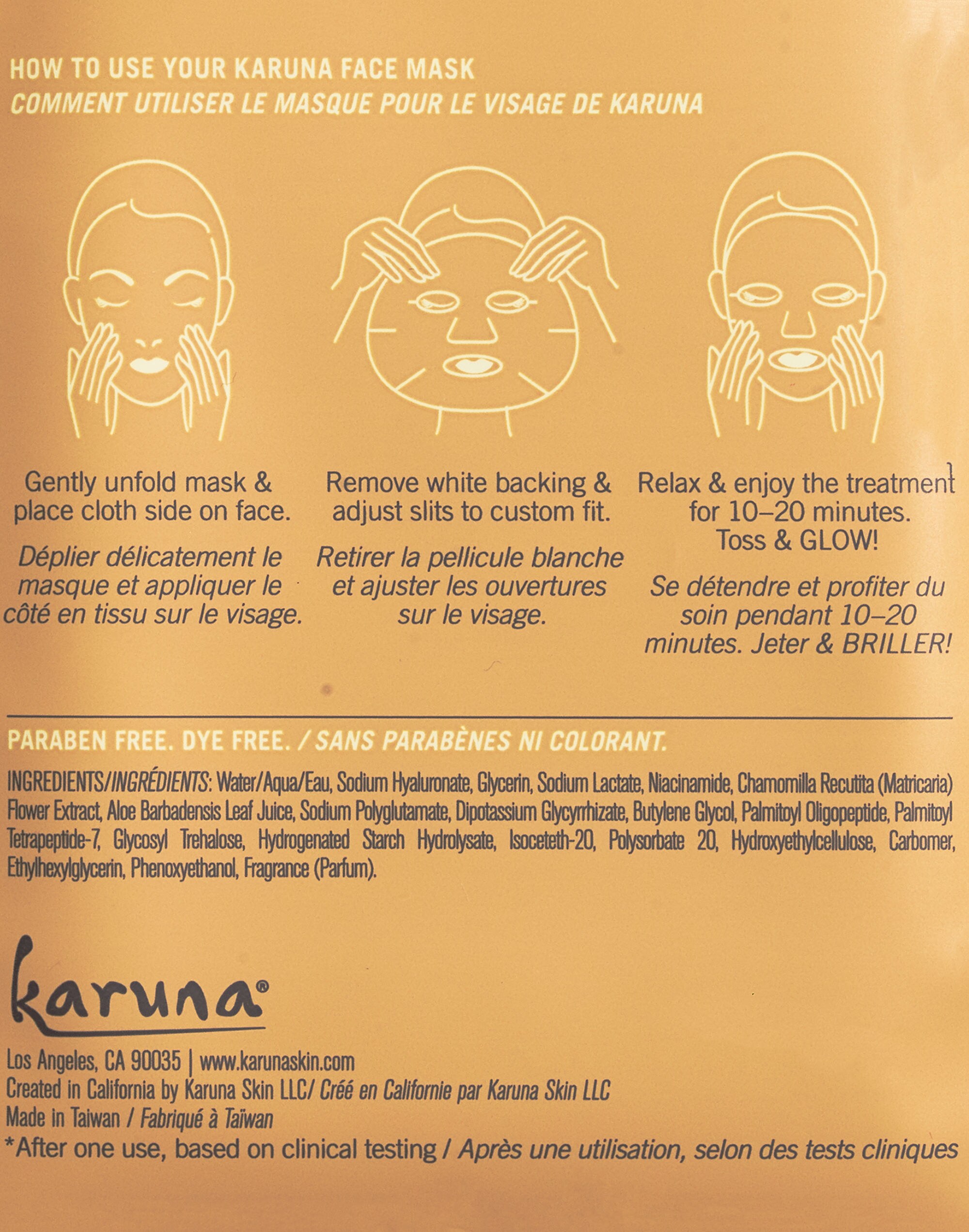 Karuna&reg; Sheet Mask