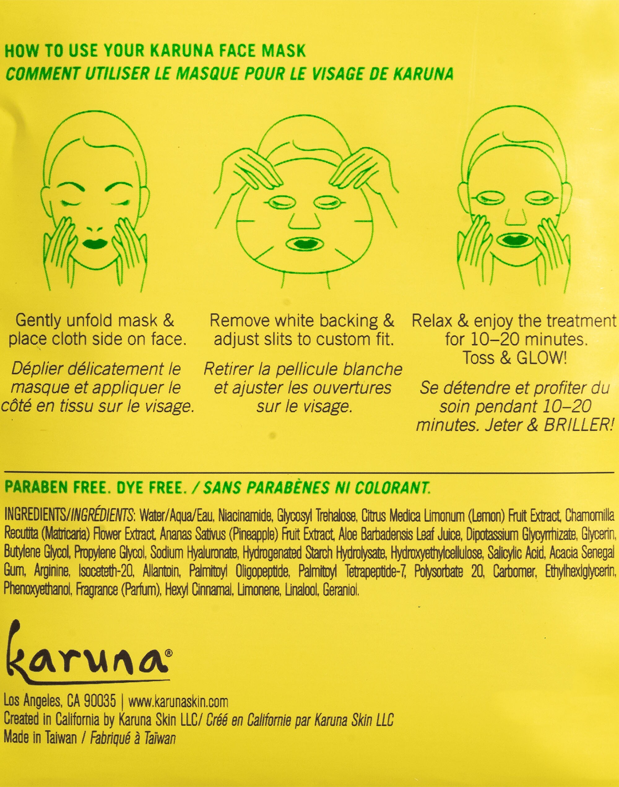 Karuna&reg; Sheet Mask