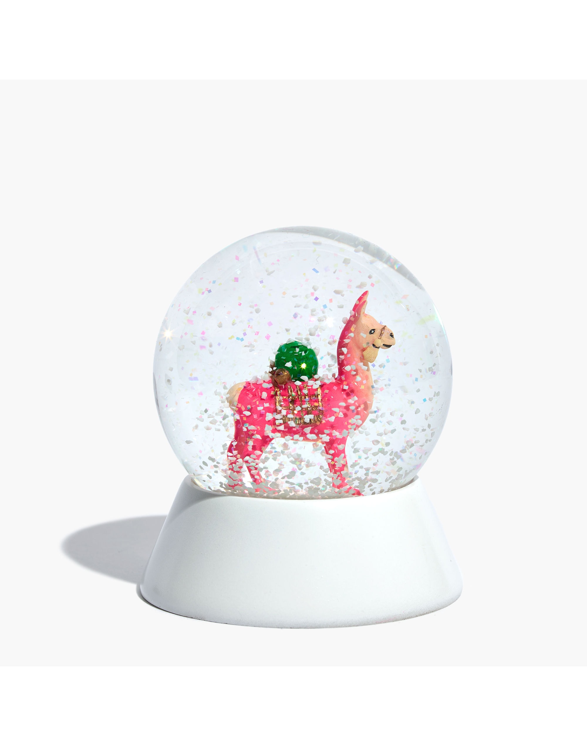 Cody Foster&trade; Pink Llama Snow Globe