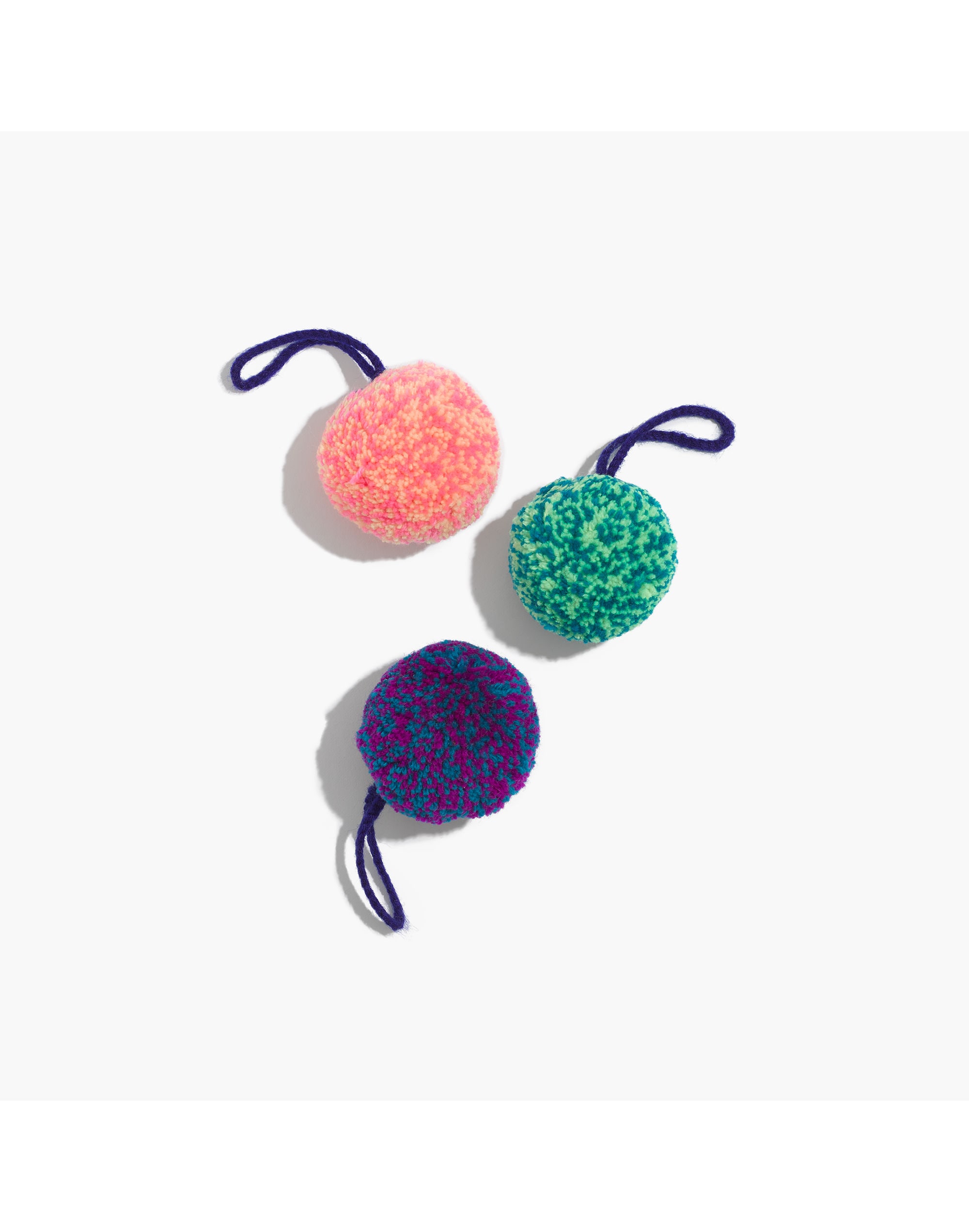 Cody Foster&trade; Pom-Pom Ornament Set