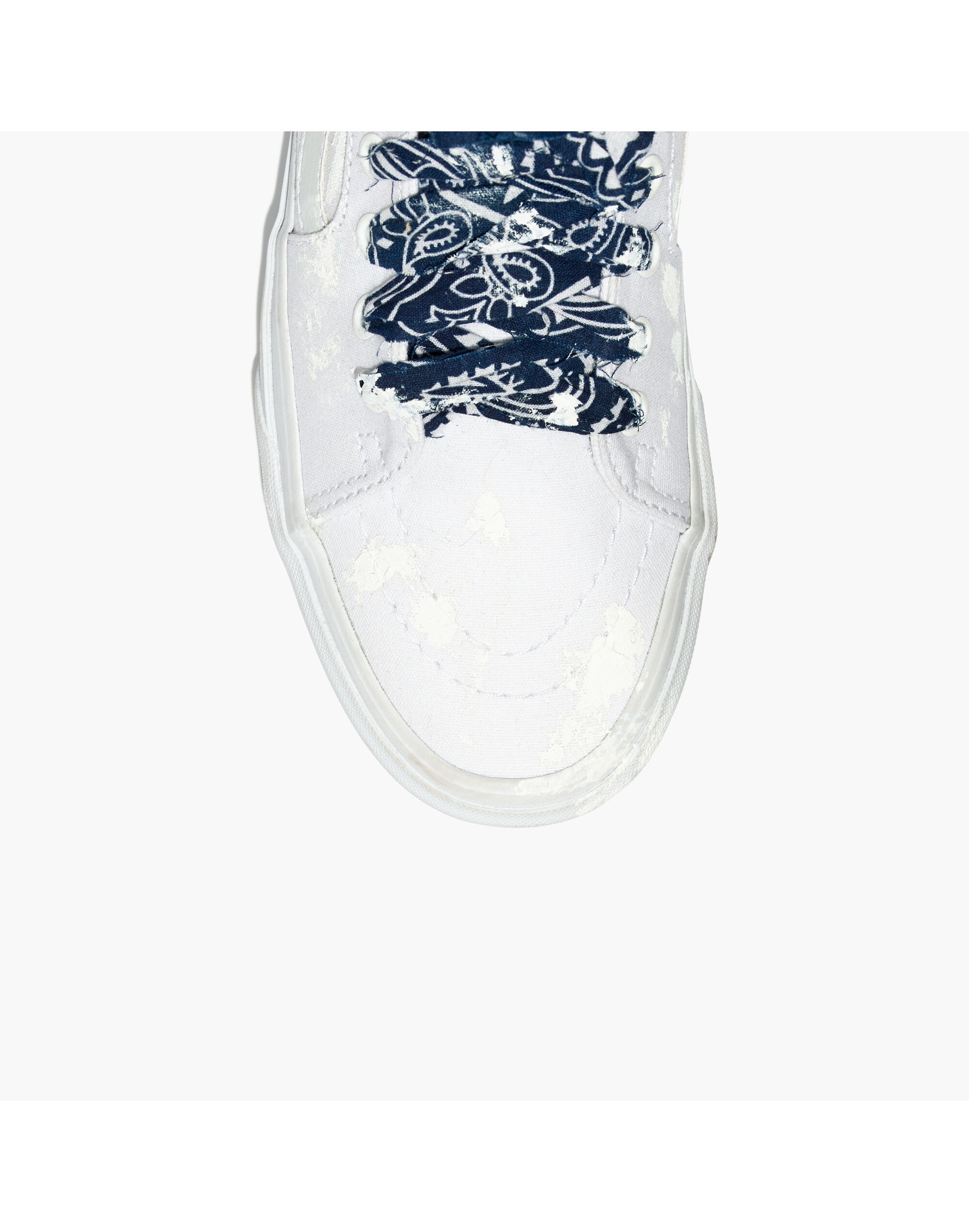 Madewell x B Sides&trade; Bandana Vans&reg; Unisex SK8-Hi High-Top Sneakers