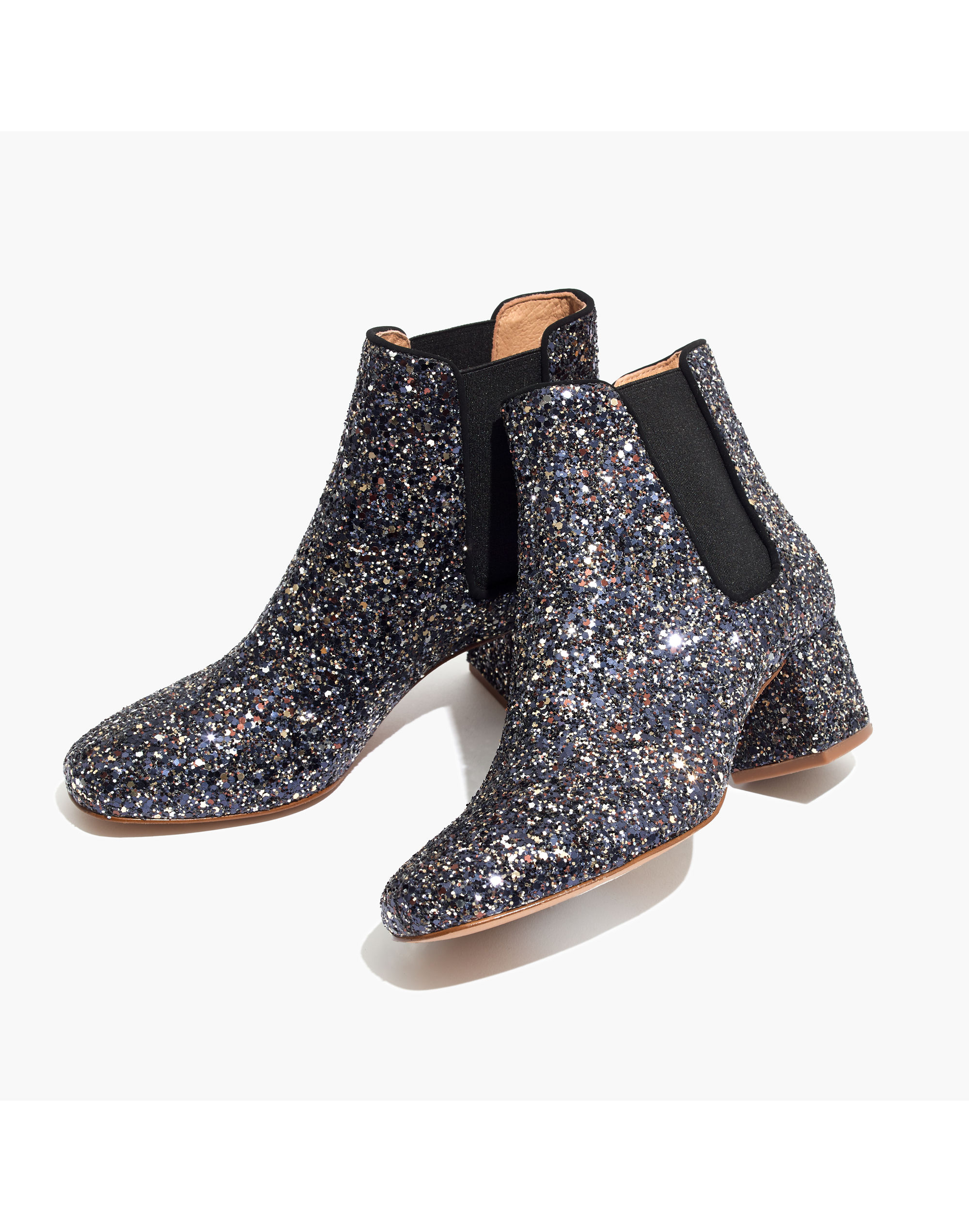 The Walker Chelsea Boot in Glitter