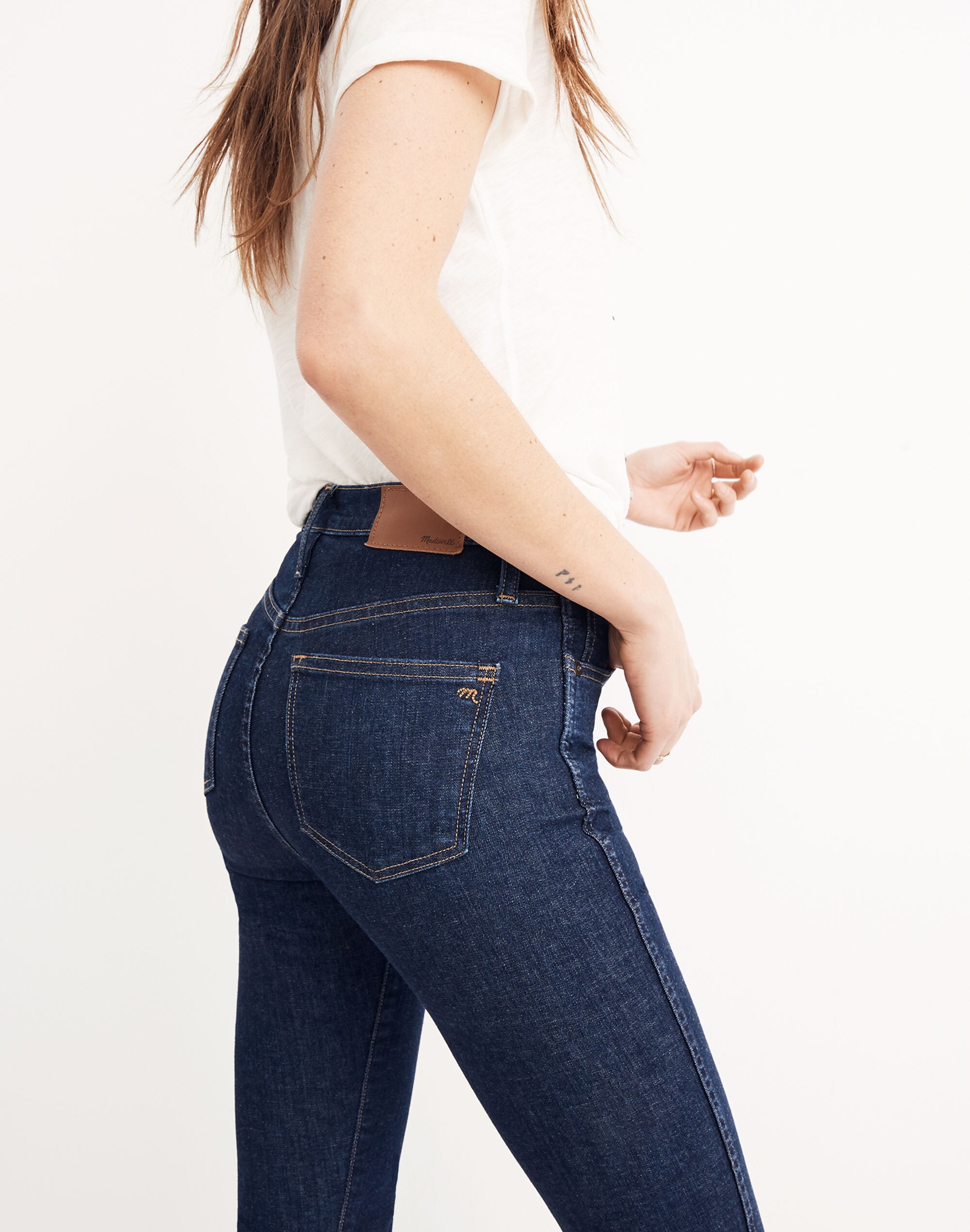 10" High-Rise Skinny Jeans in Lucille Wash