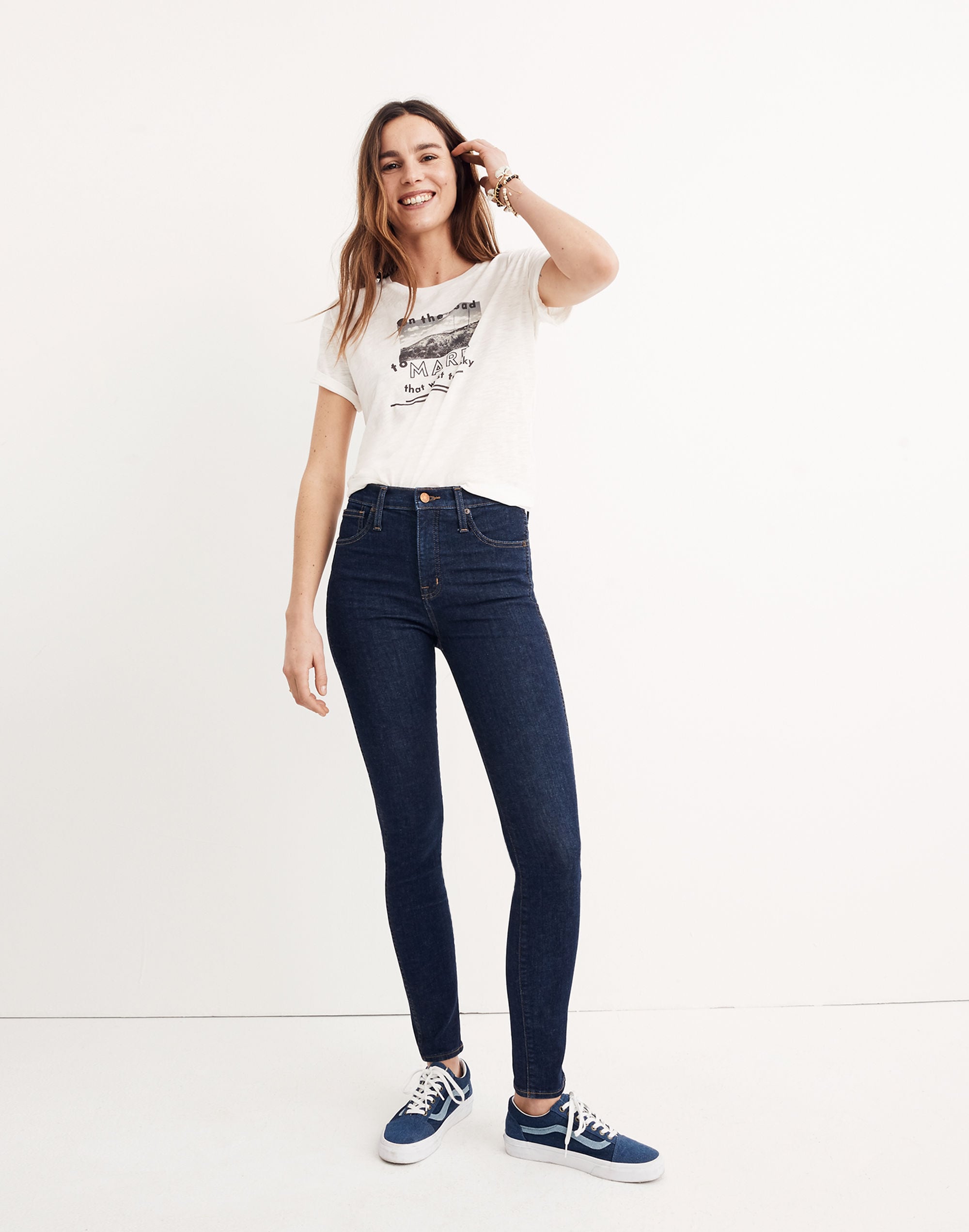 Tall 10" High-Rise Skinny Jeans in Lucille Wash