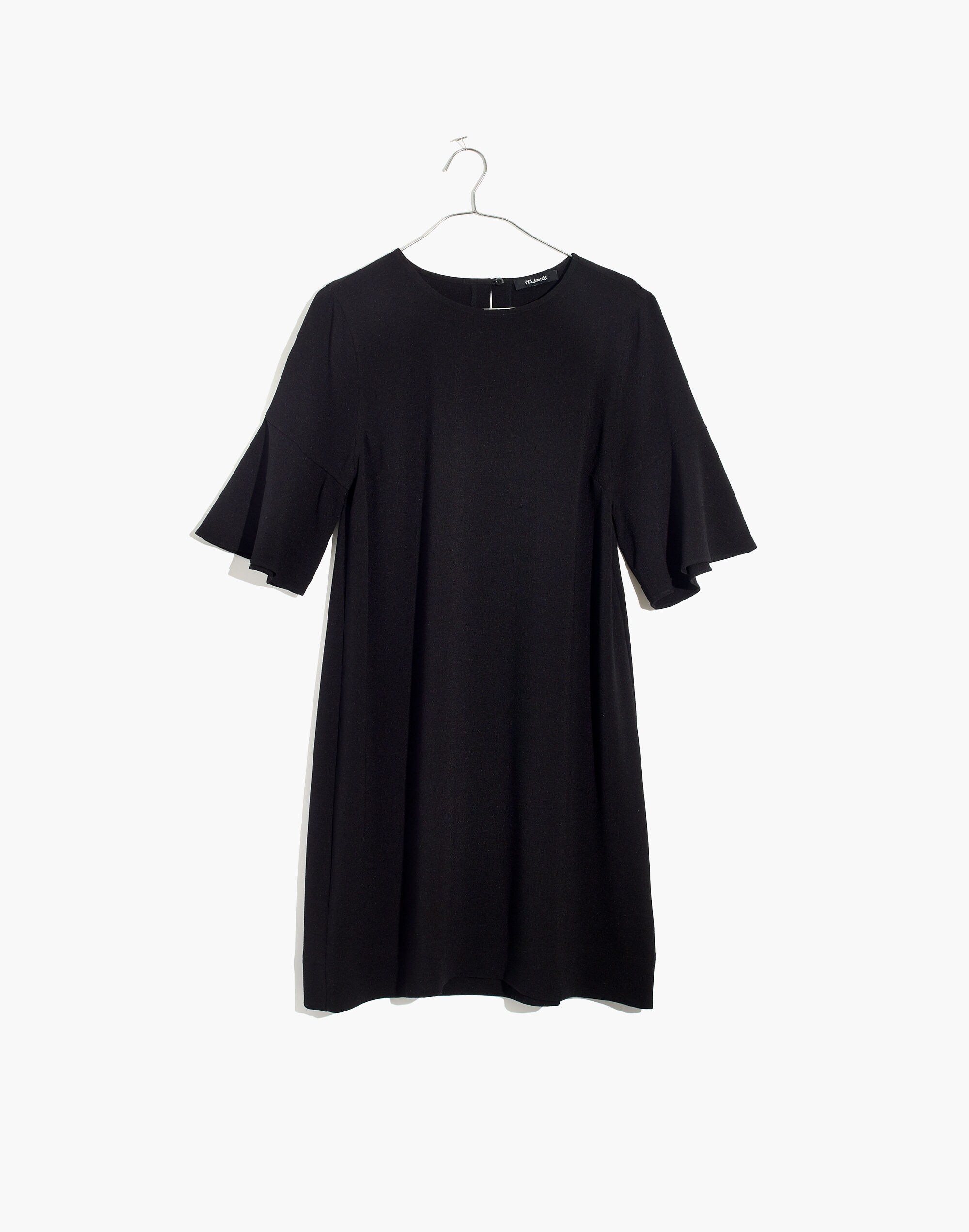 Flutter-Sleeve Mini Dress