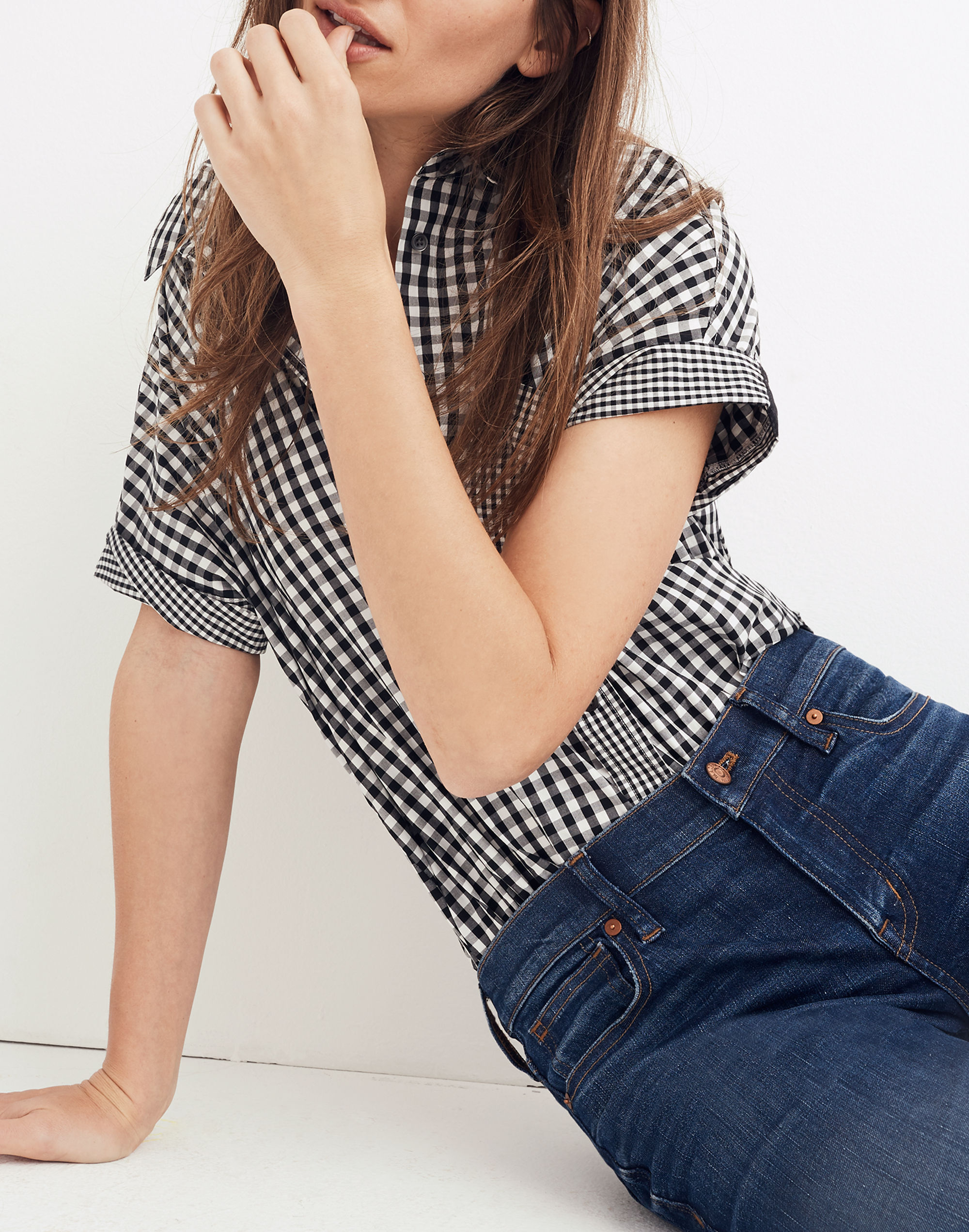 8" Skinny Jeans in Ames Wash