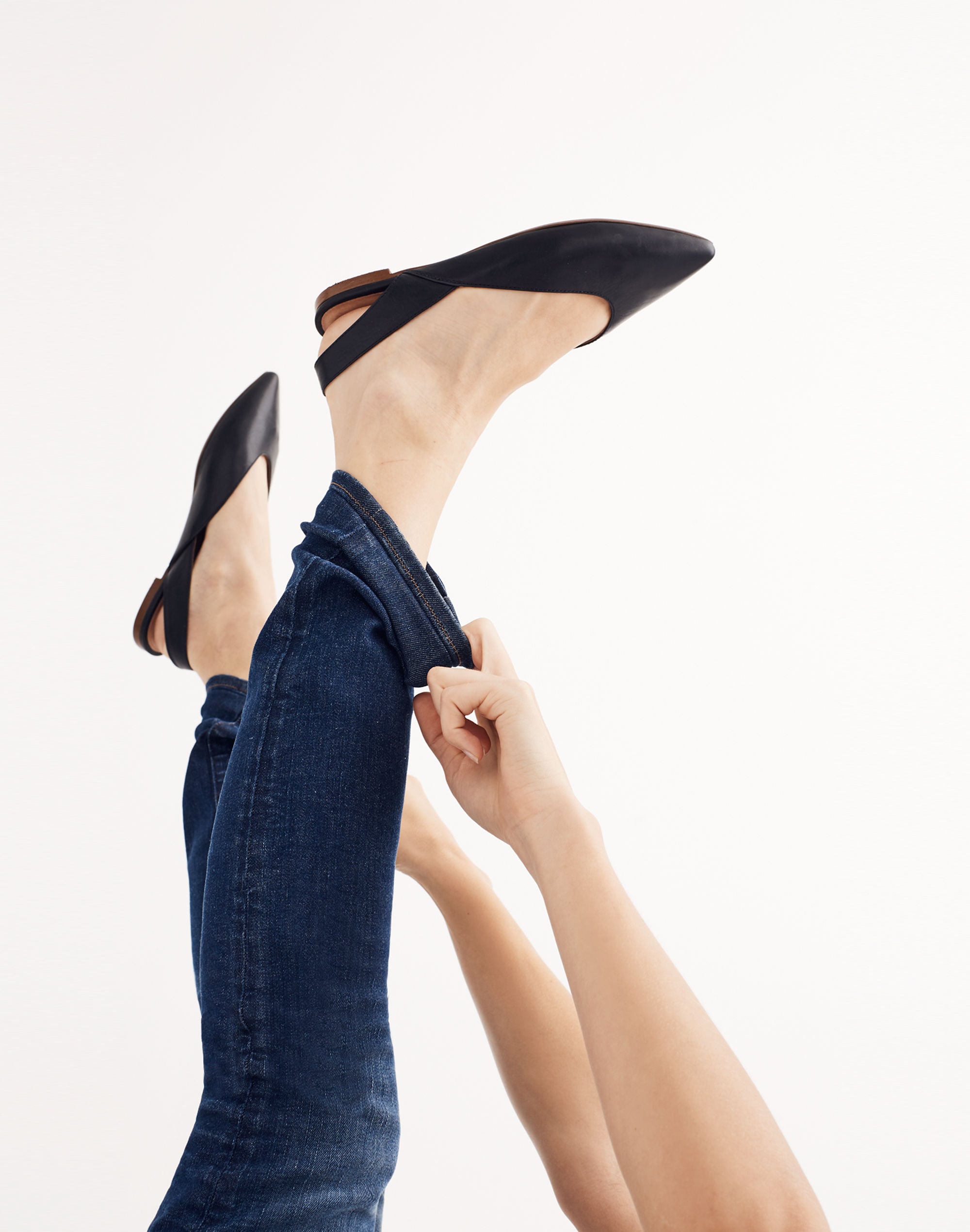 8" Skinny Jeans in Ames Wash