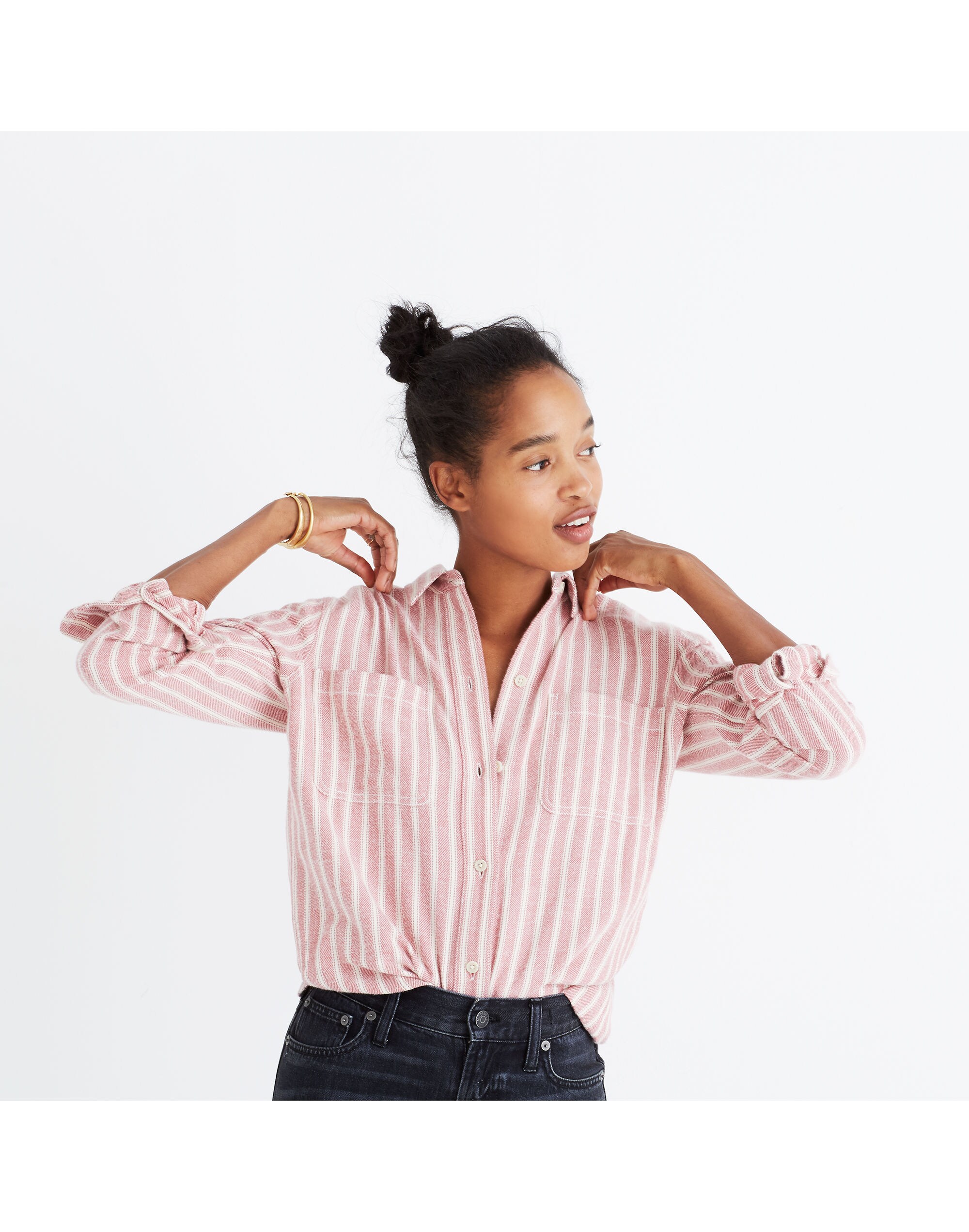 Flannel Classic Ex-Boyfriend Shirt in Craig Stripe