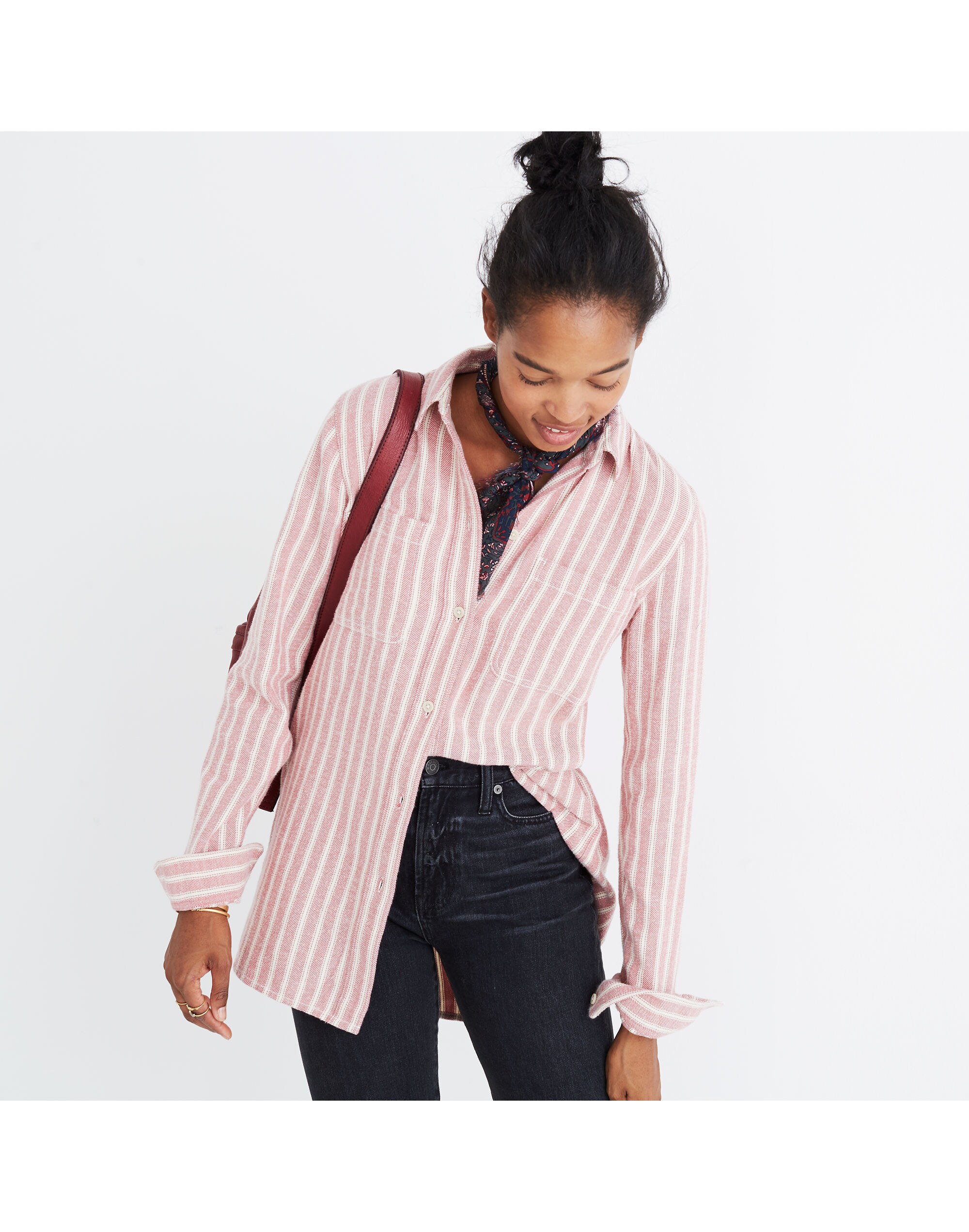Flannel Classic Ex-Boyfriend Shirt in Craig Stripe