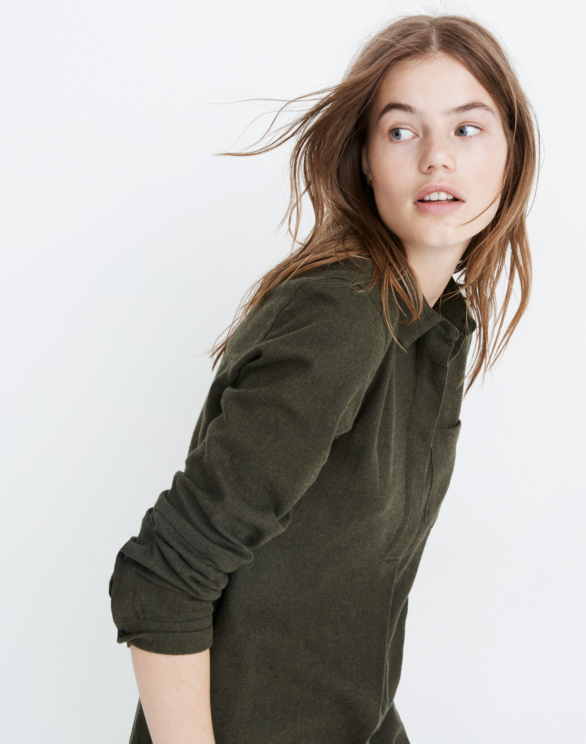 Flannel Classic Ex-Boyfriend Button-Back Shirt