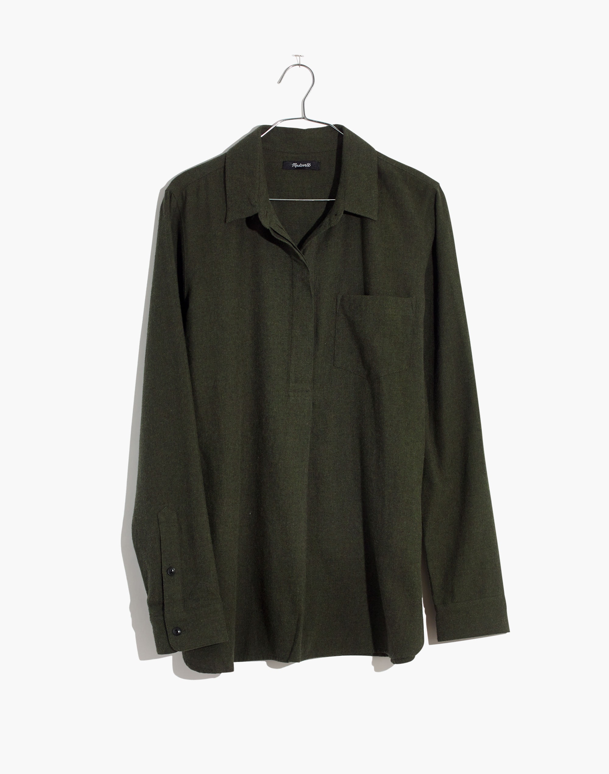 Flannel Classic Ex-Boyfriend Button-Back Shirt