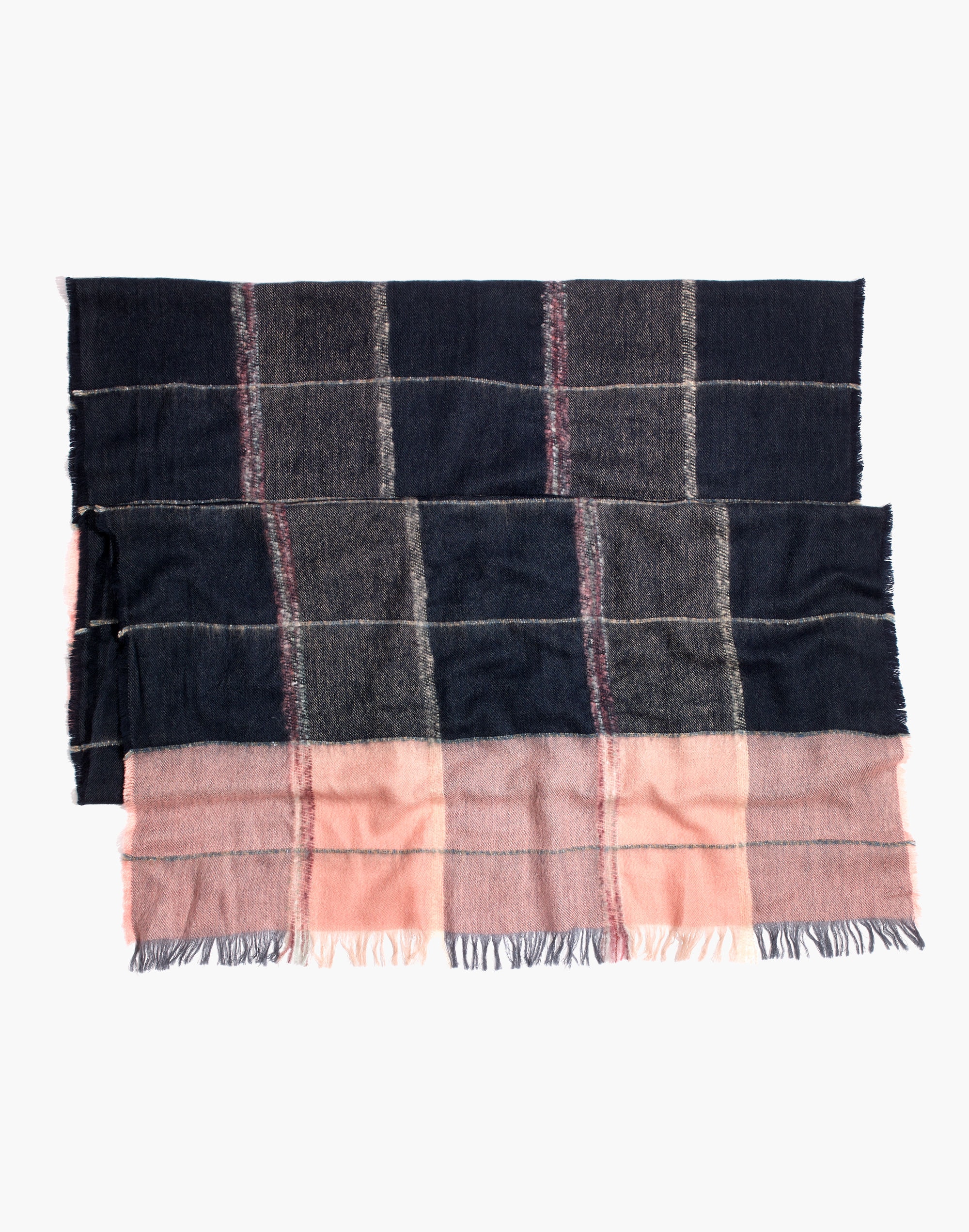 Brushed Plaid Scarf