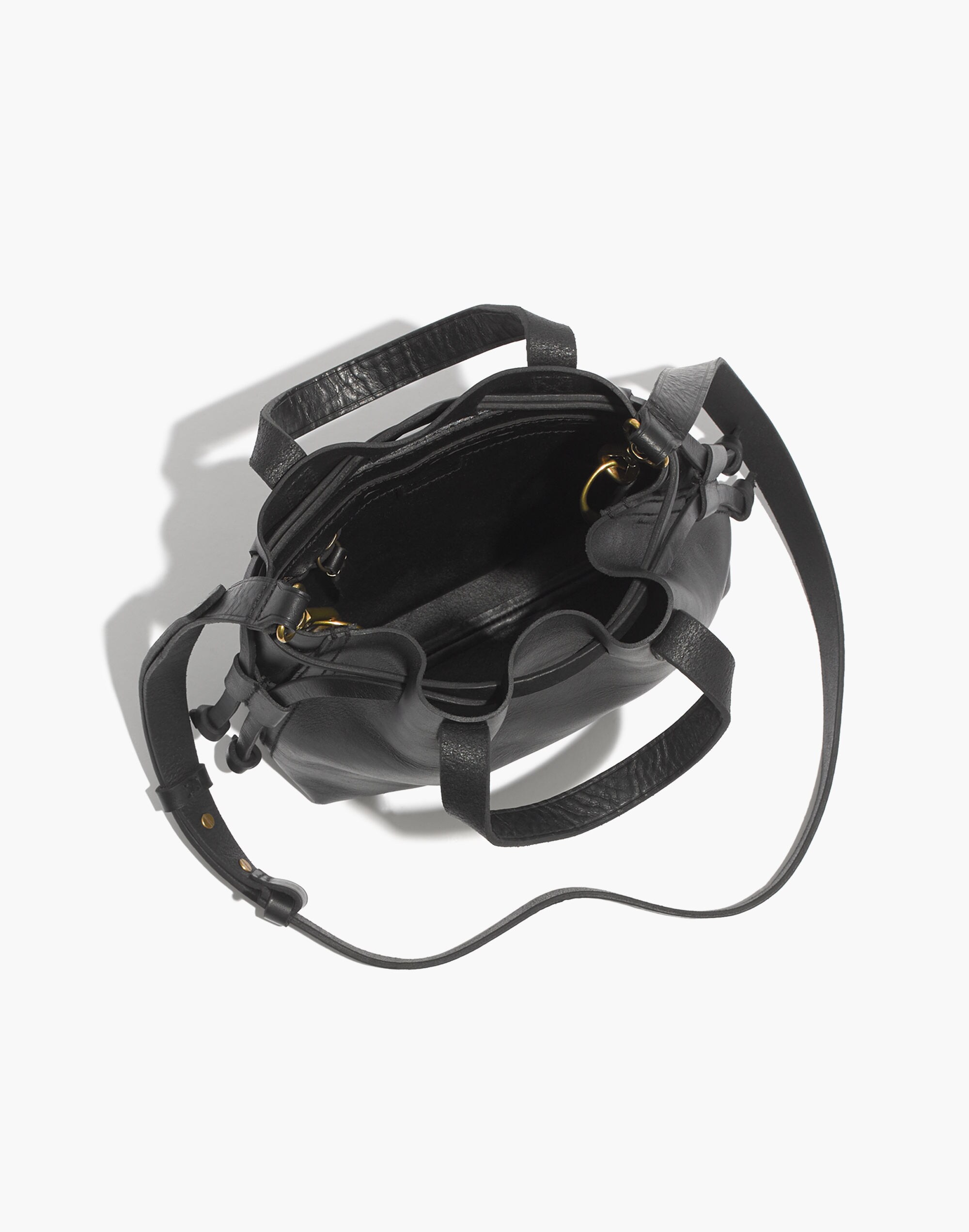 The Small Drawstring Transport Crossbody