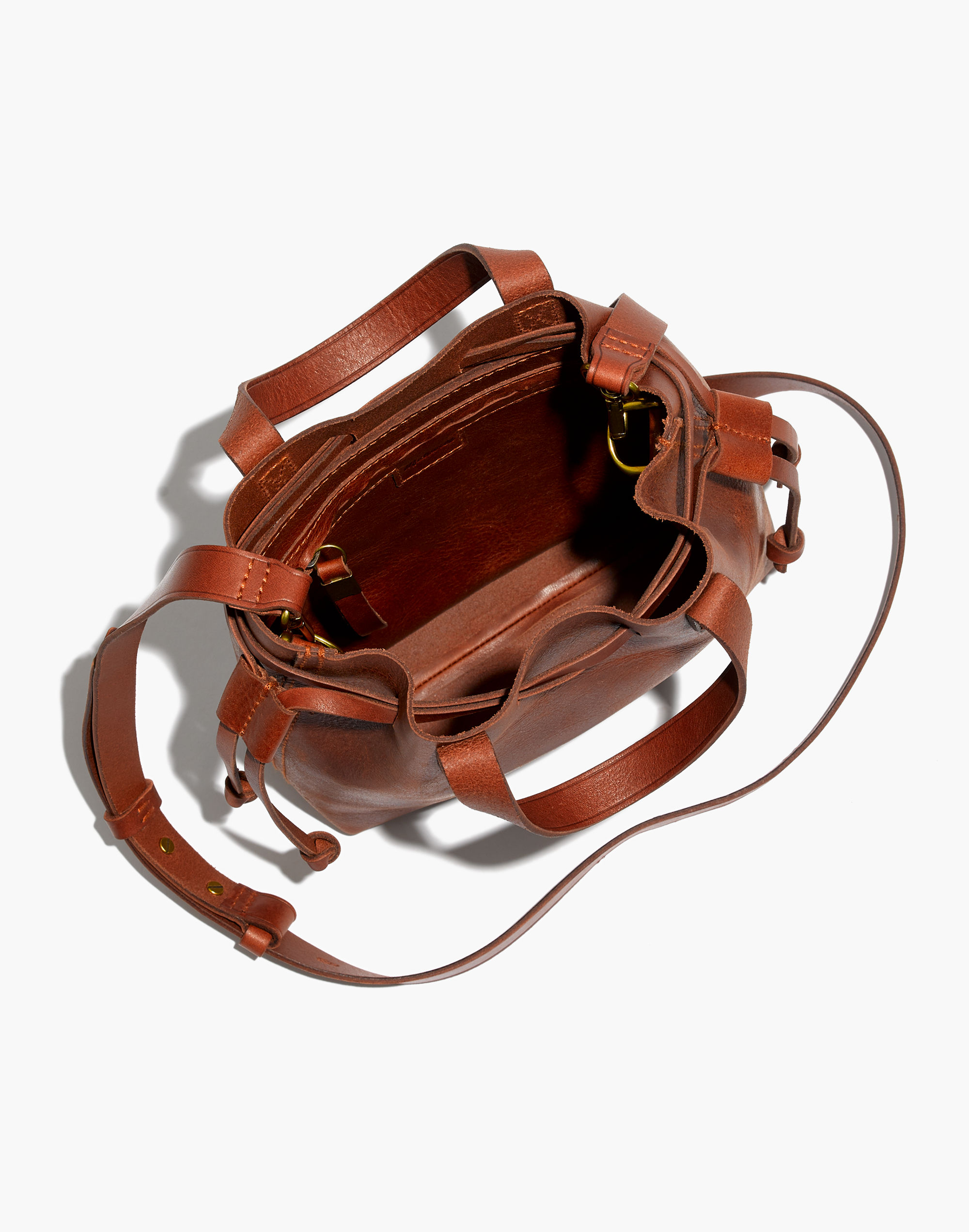 The Small Drawstring Transport Crossbody