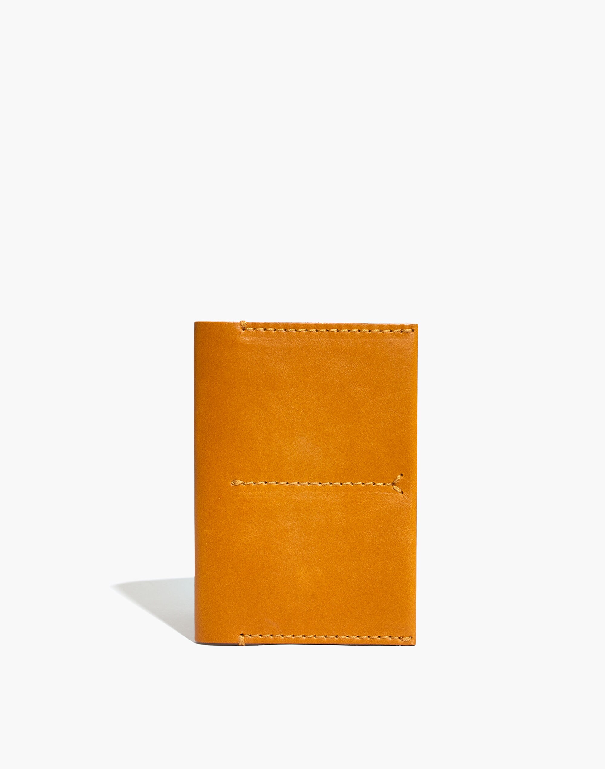 Leather Passport Case in Cider