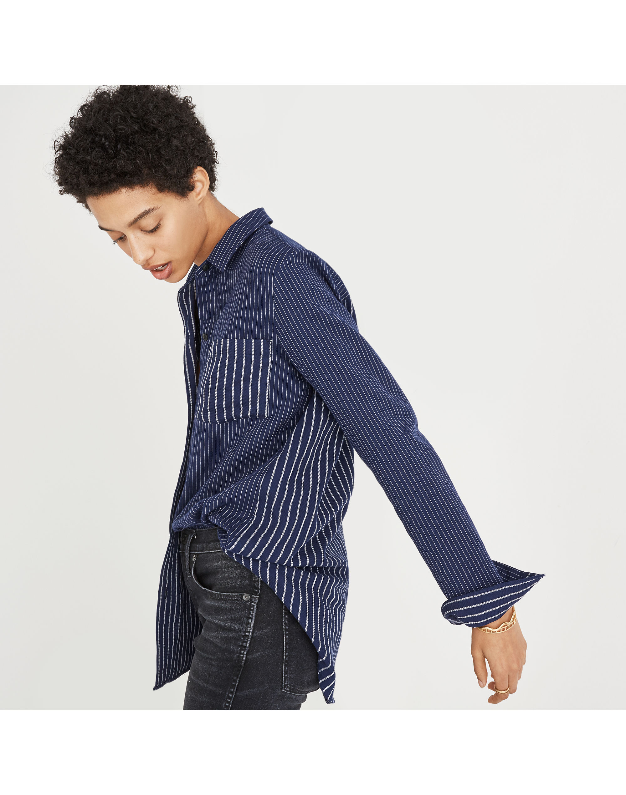Classic Ex-Boyfriend Shirt in Stripe Mix