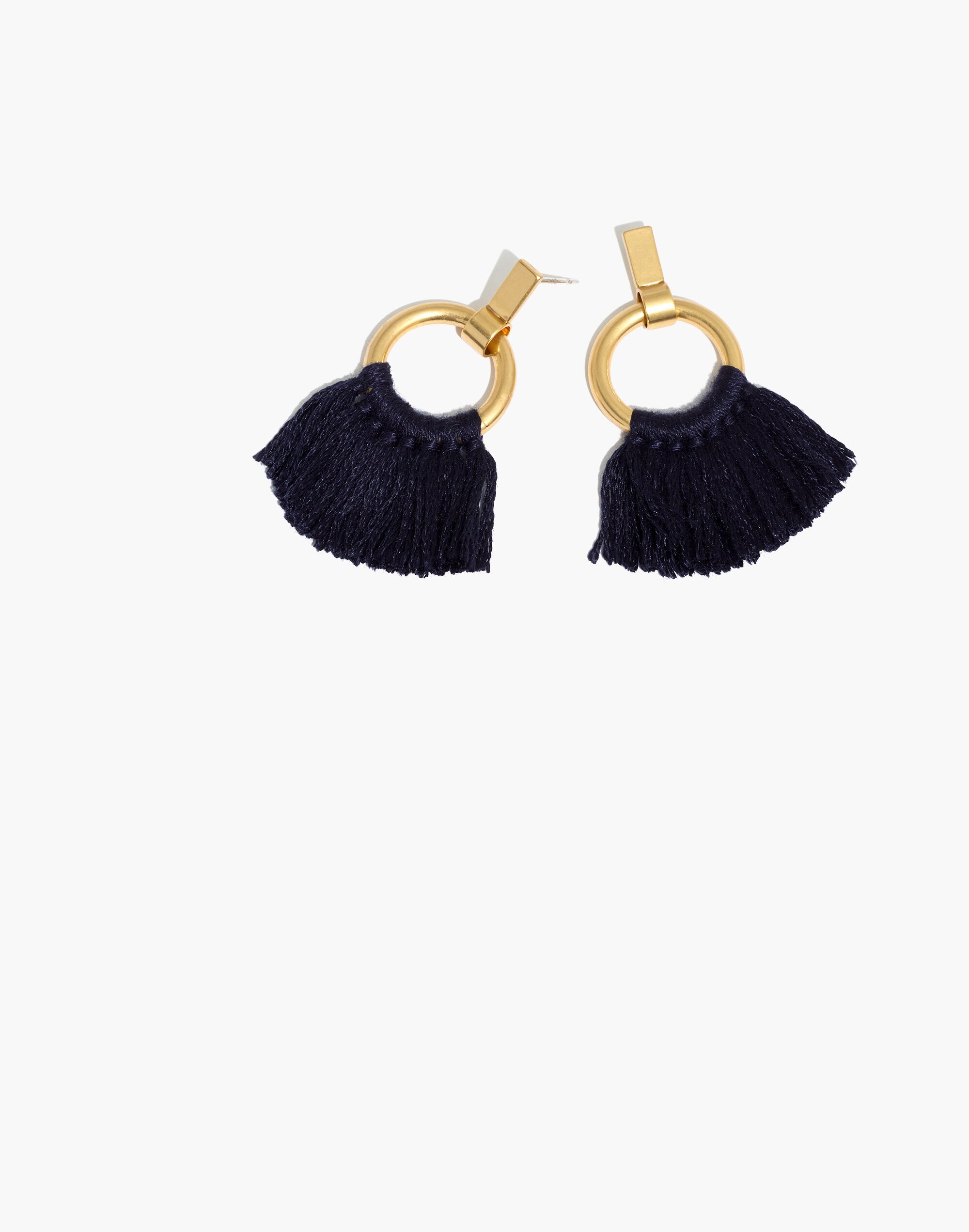 Tassel Hoop Earrings