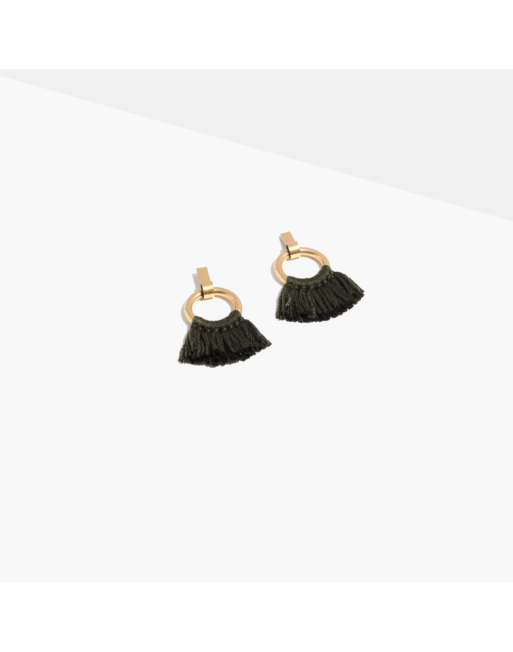 Tassel Hoop Earrings