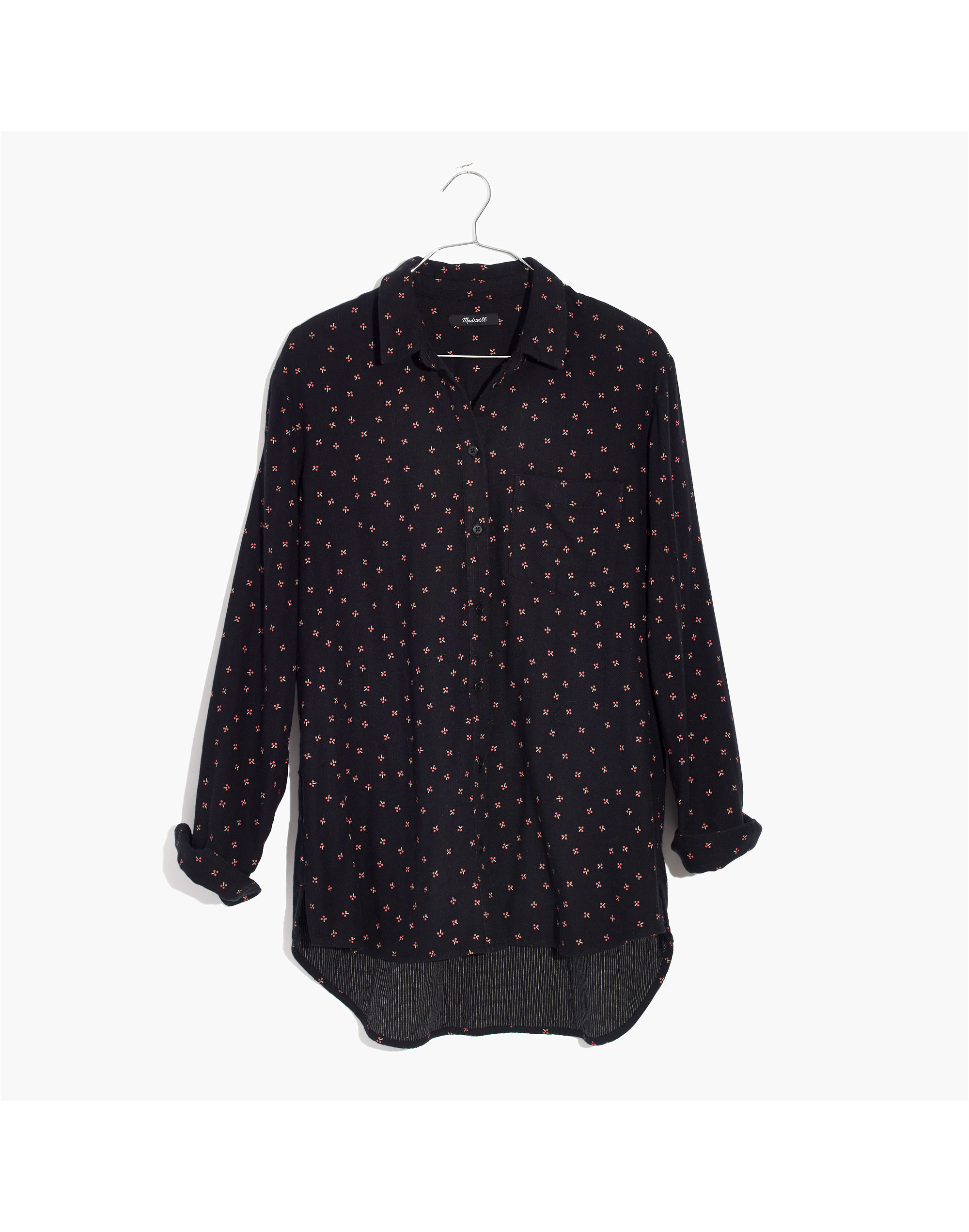 Oversized Ex-Boyfriend Shirt in Mini Floral