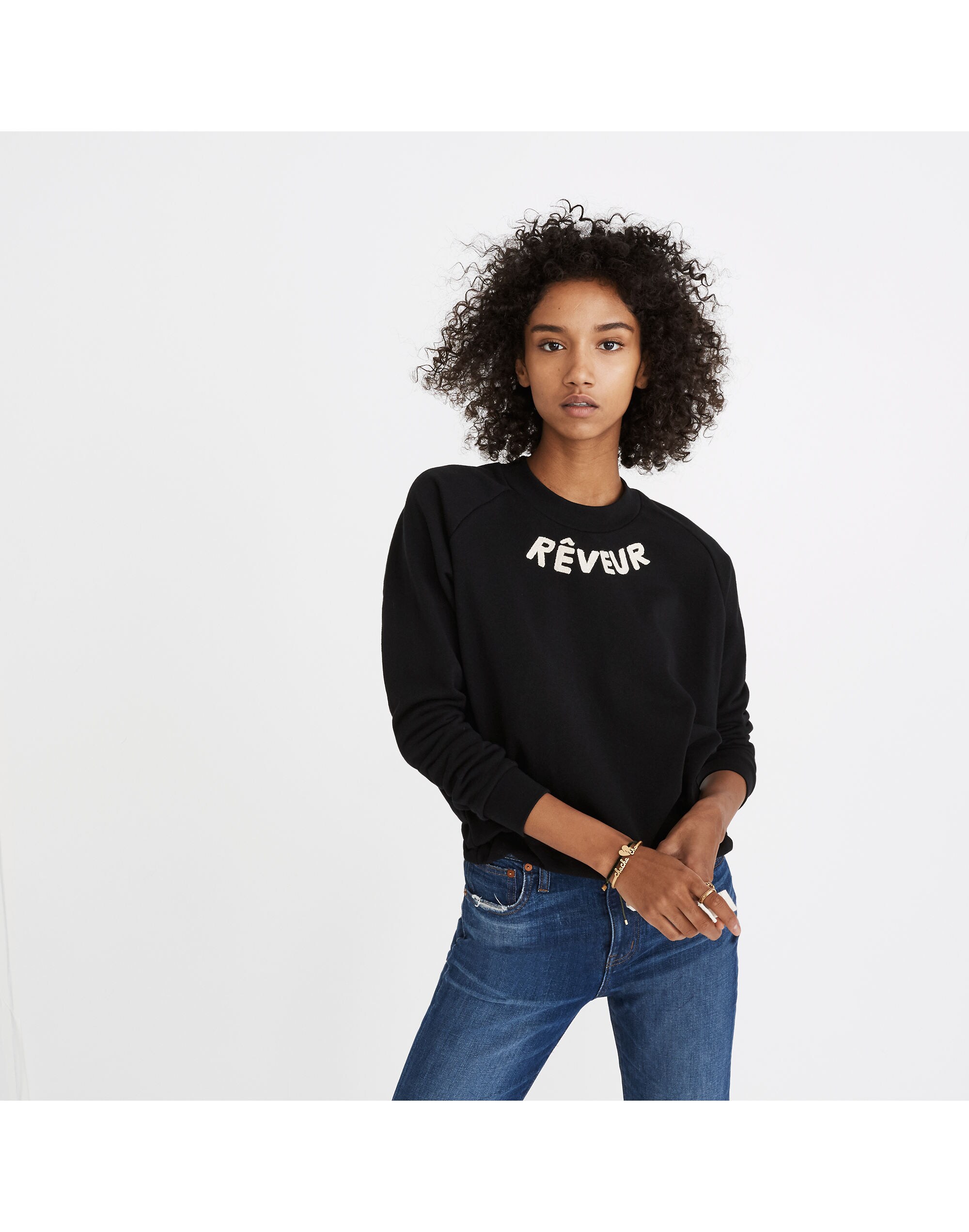 reveur drawstring sweatshirt