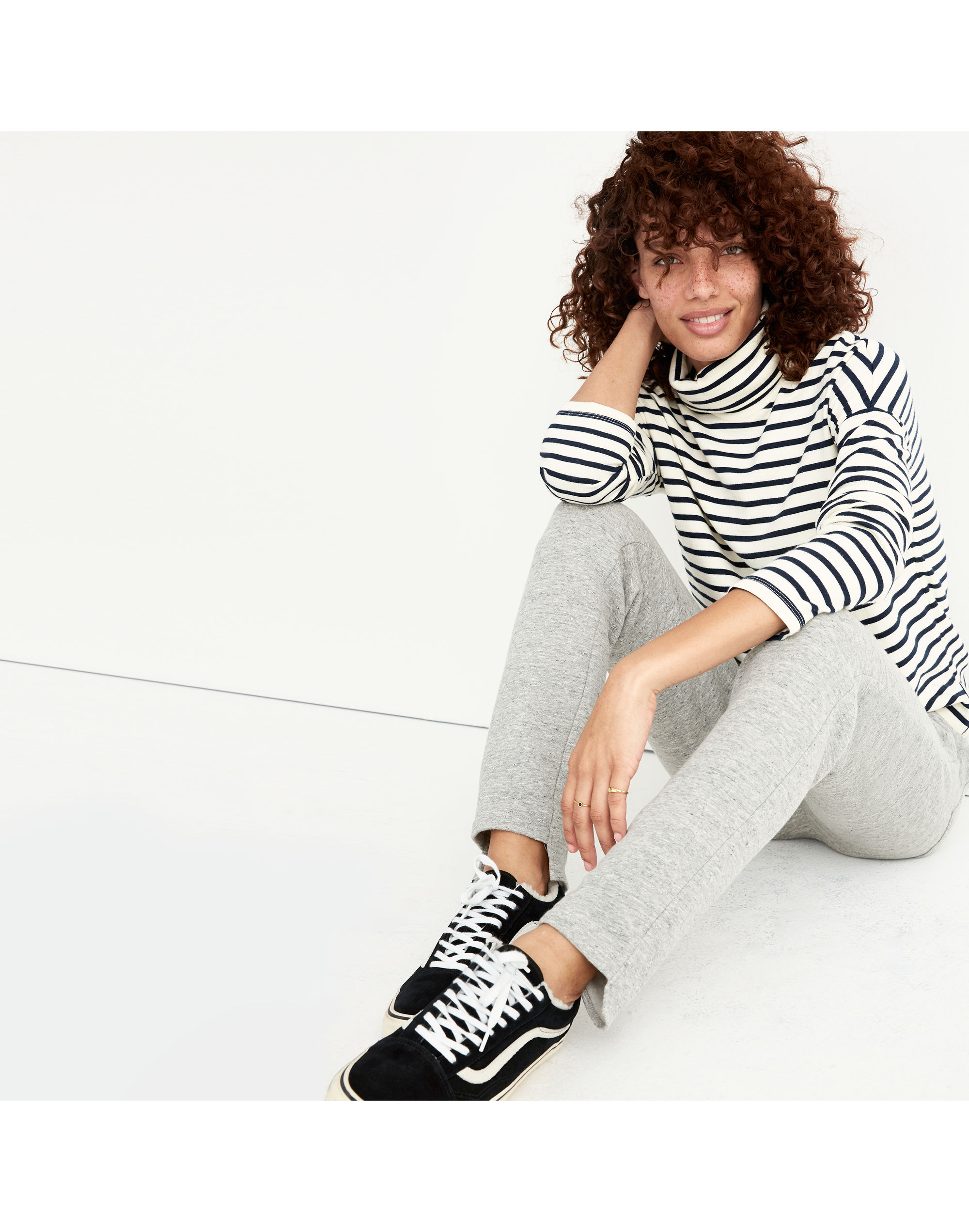 Cozy Step-Hem Sweatpants