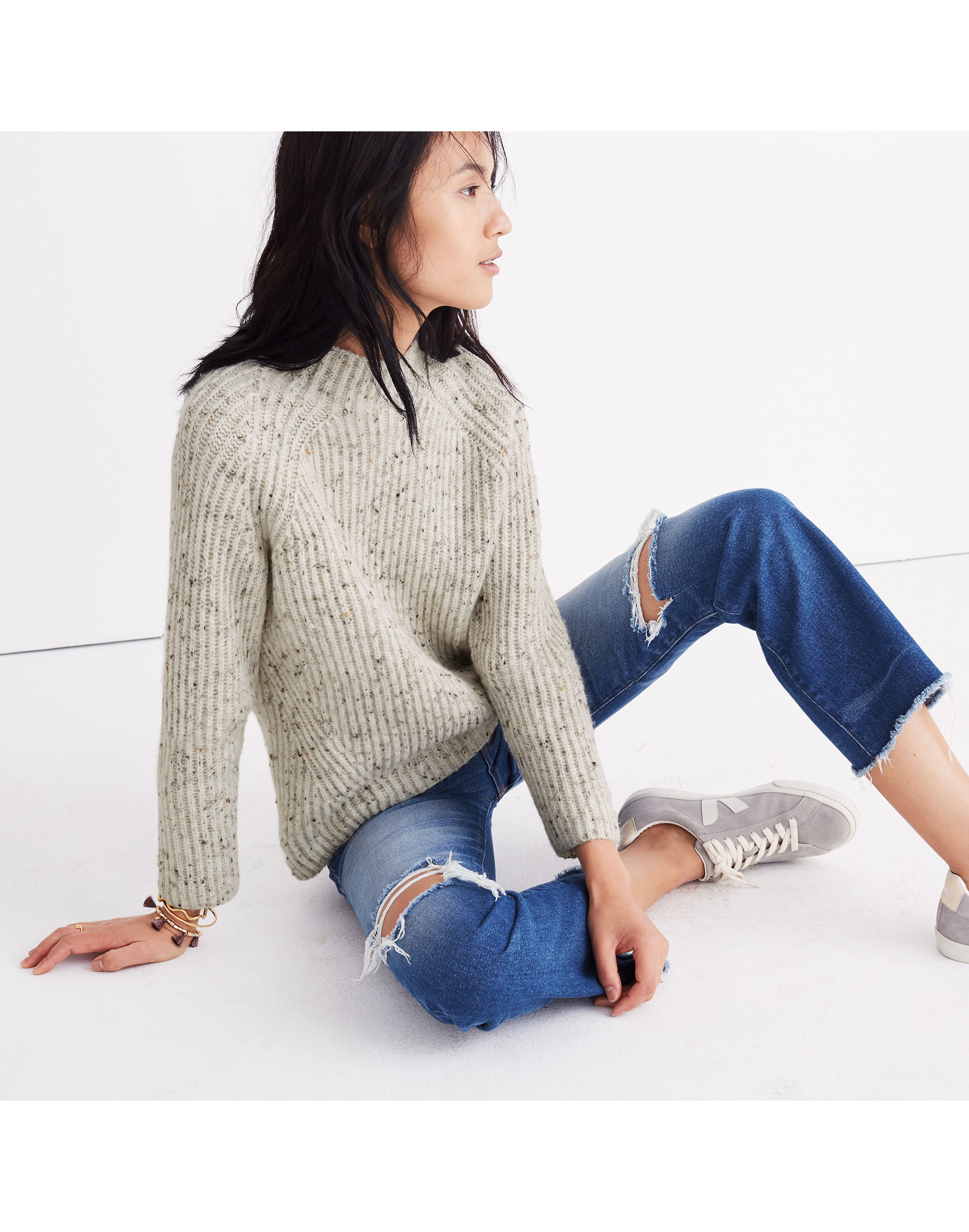 Donegal Northfield Mockneck Sweater