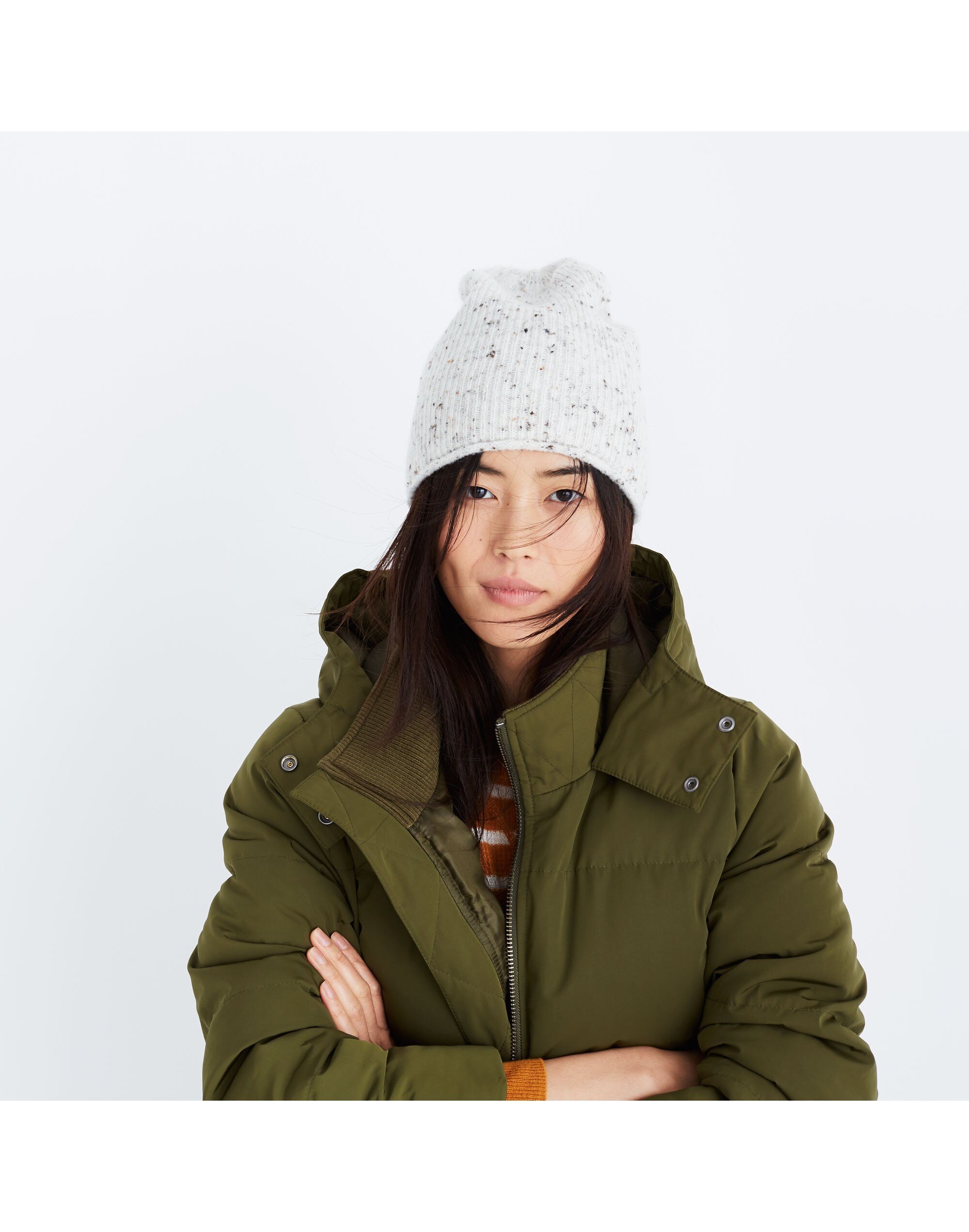 Donegal Kent Beanie in Coziest Yarn | Madewell display picture 1