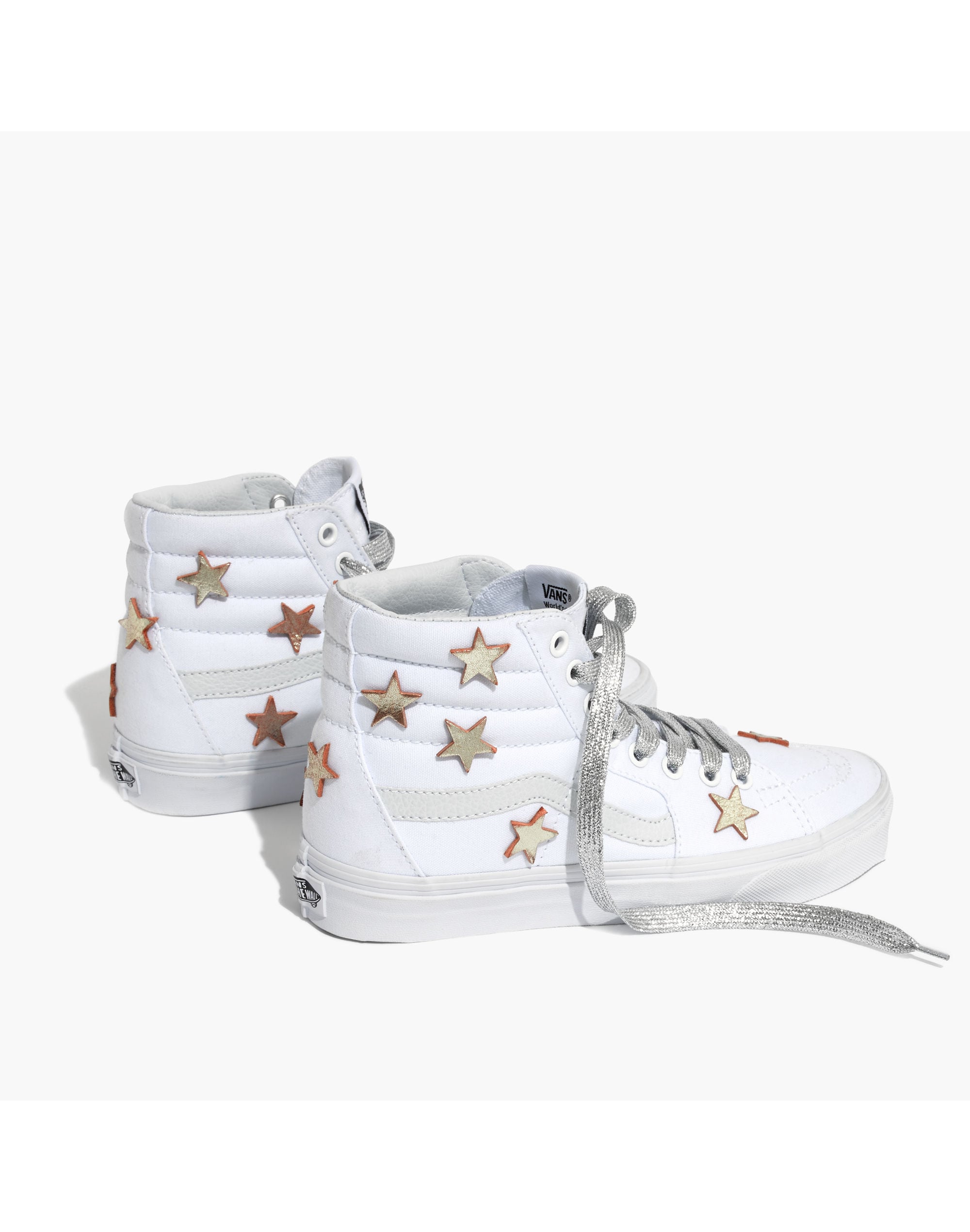 Madewell Star-Patched Vans&reg; Unisex SK8-Hi High-Top Sneakers