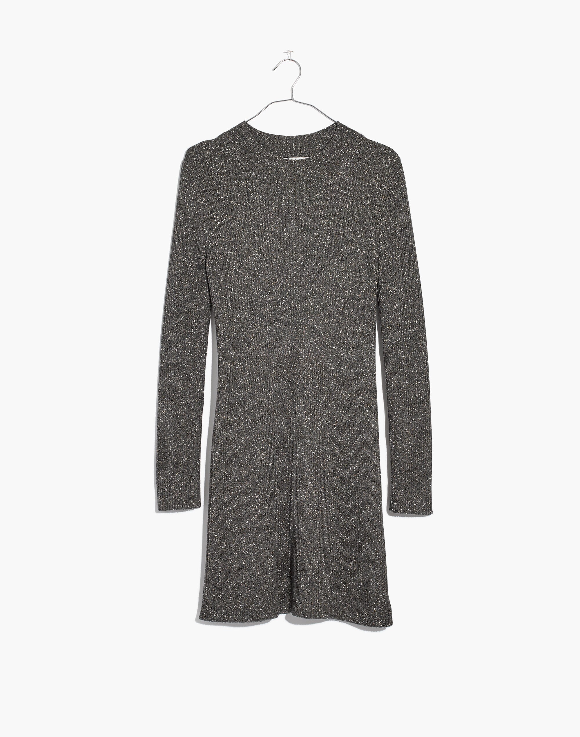 Night Sparkle Mockneck Dress