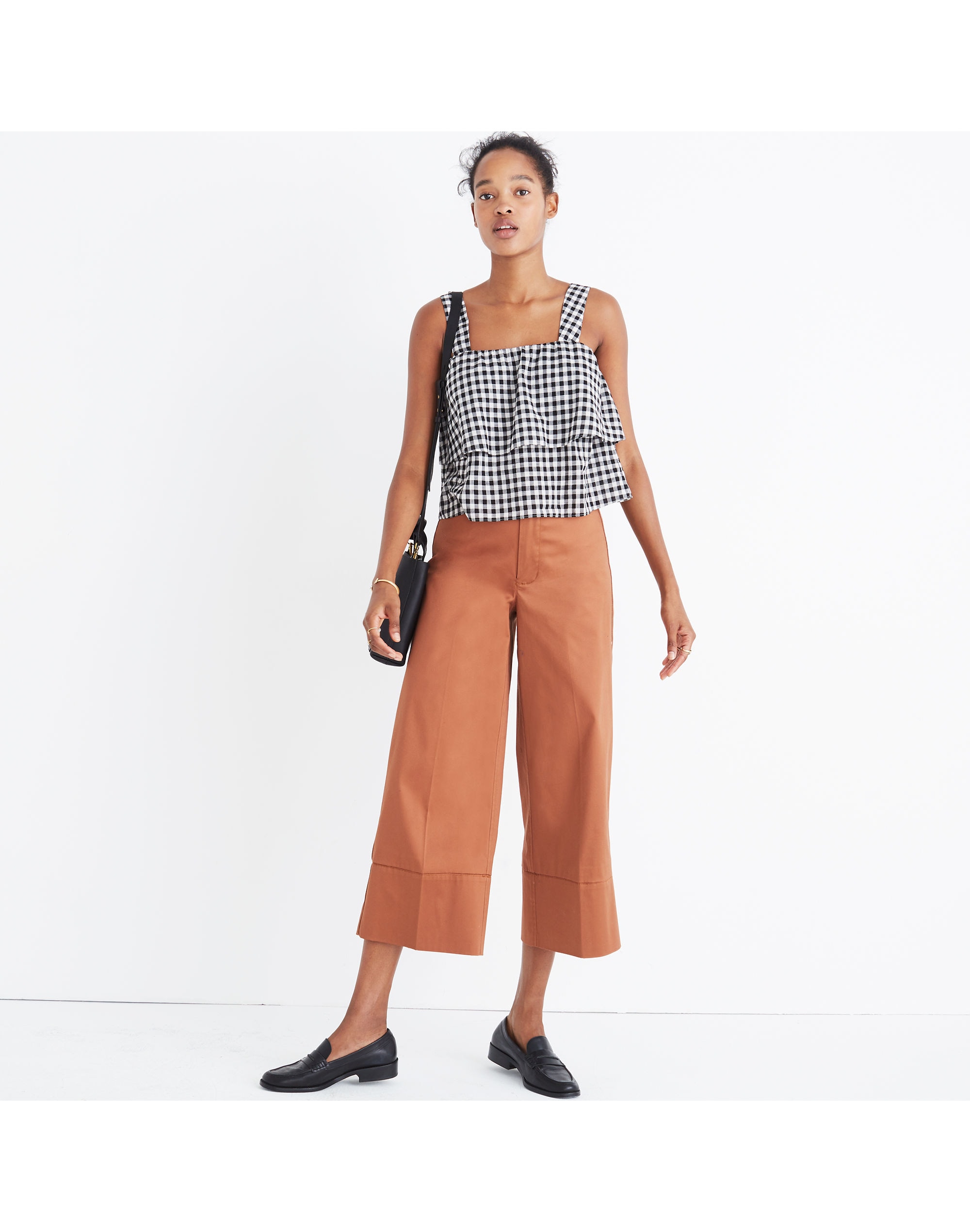 Gingham Tier Top