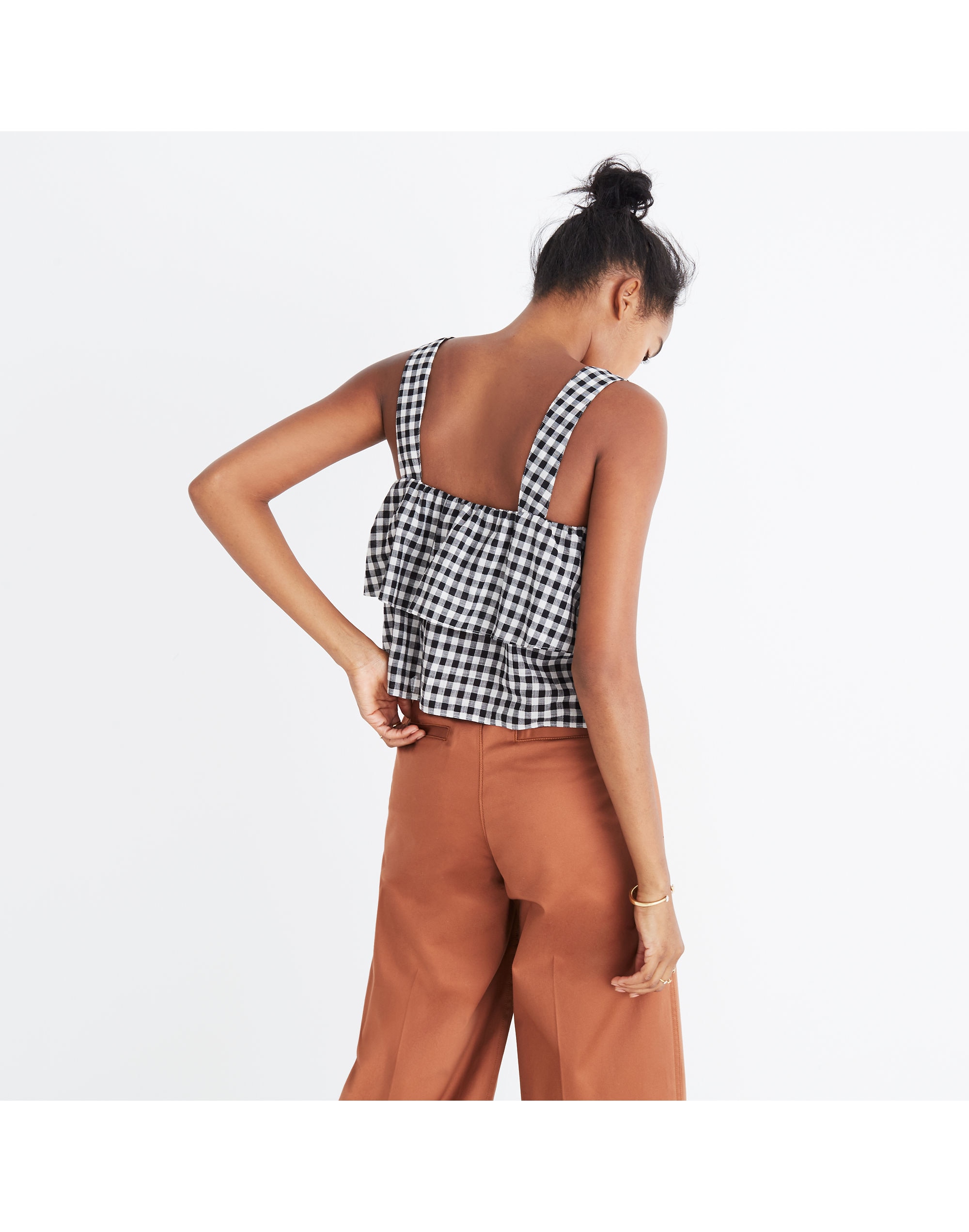 Gingham Tier Top