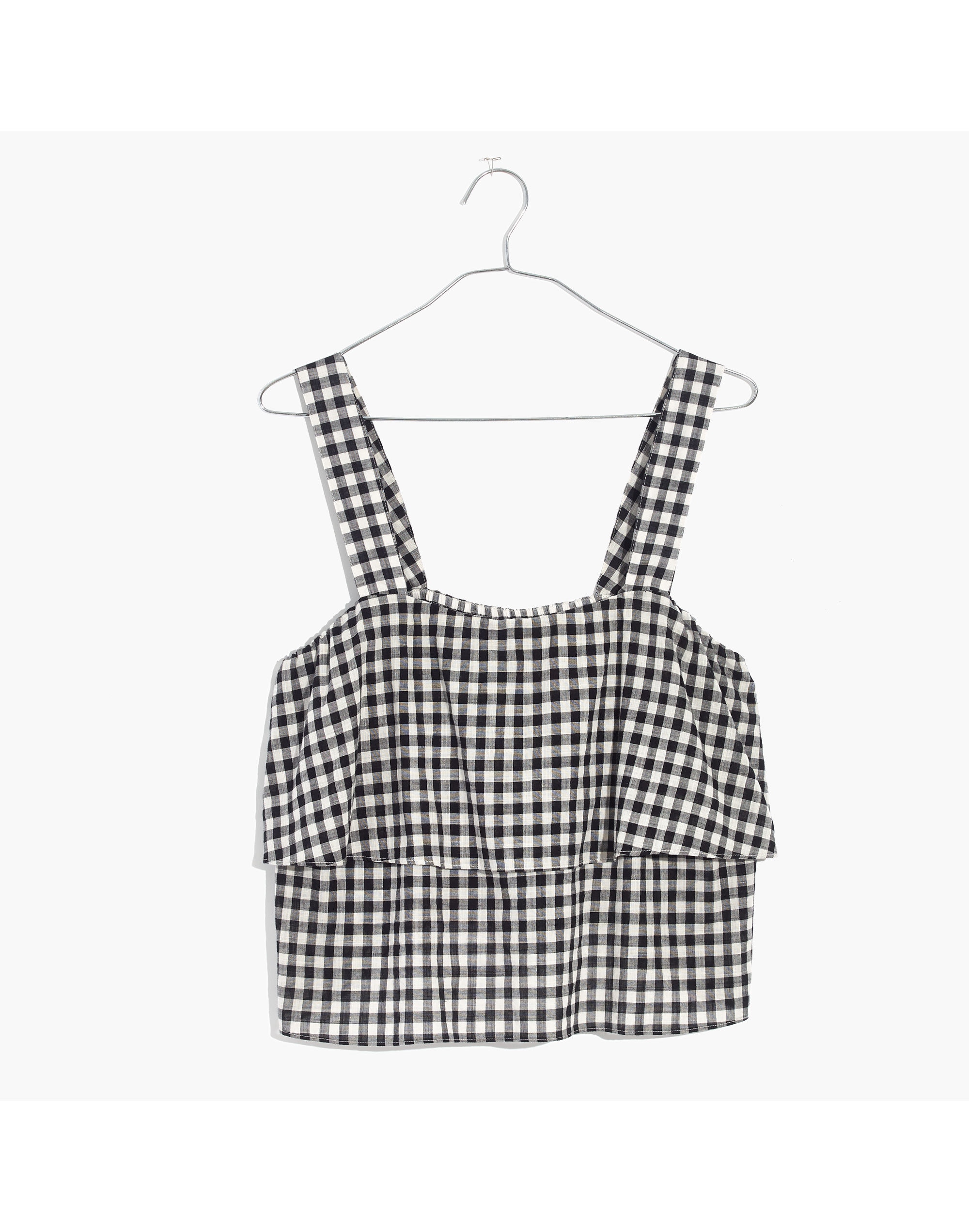 Gingham Tier Top
