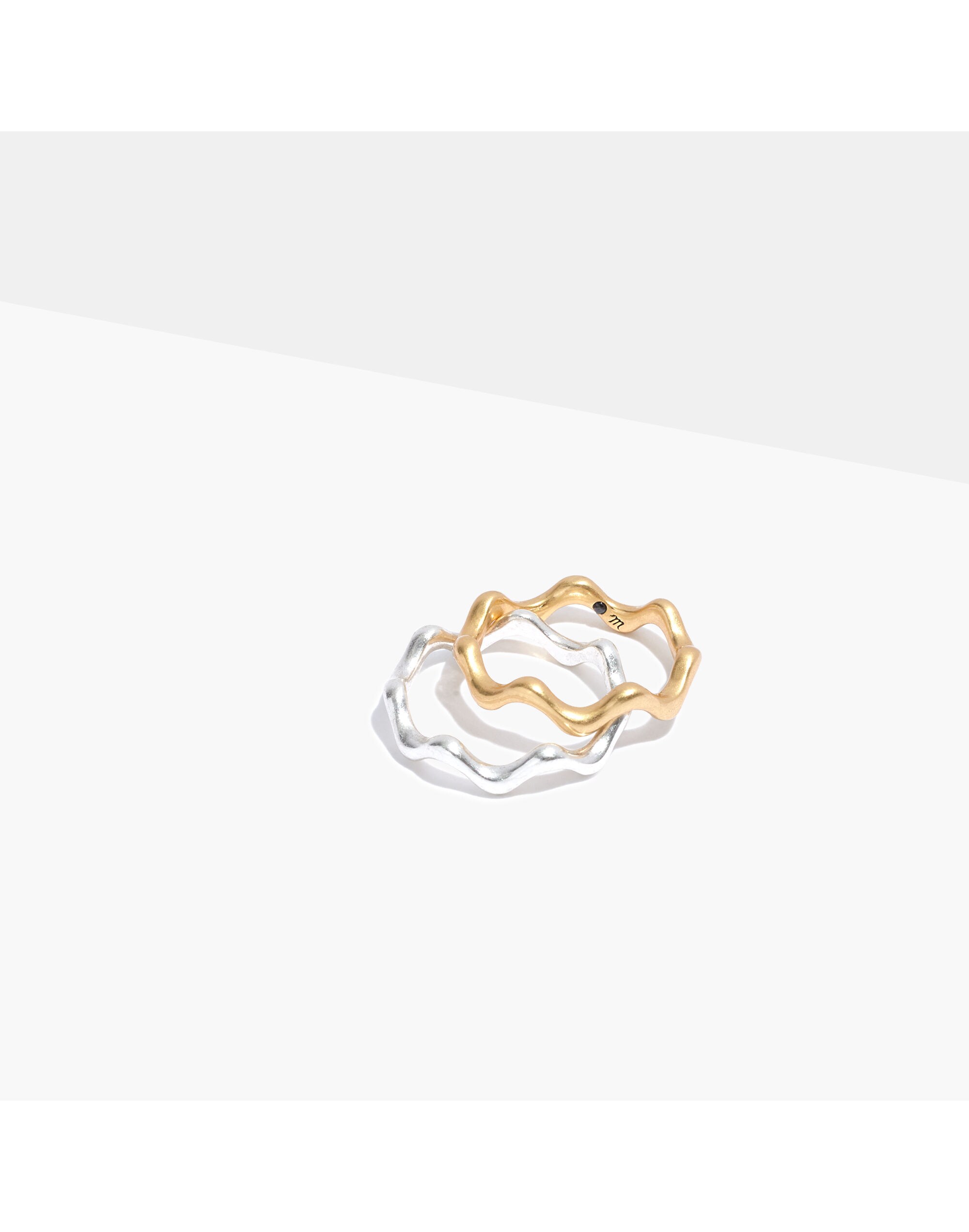 Wavy Ring Set