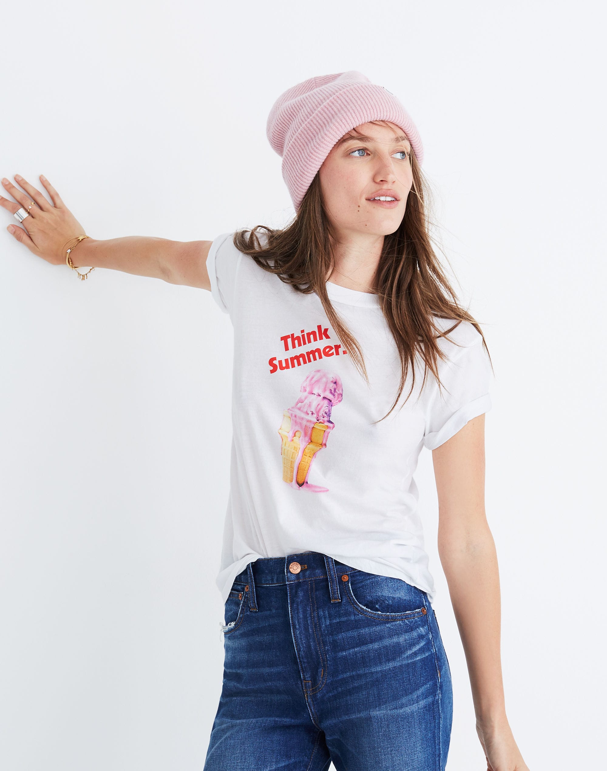 Madewell x Monogram&reg; Think Summer Tee