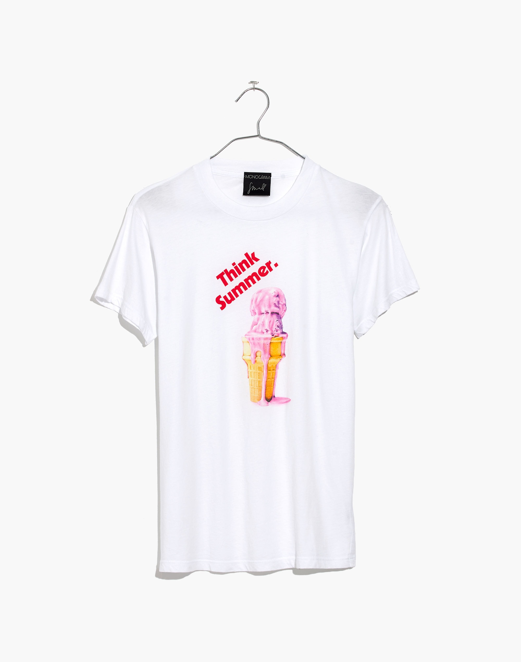 Madewell x Monogram&reg; Think Summer Tee